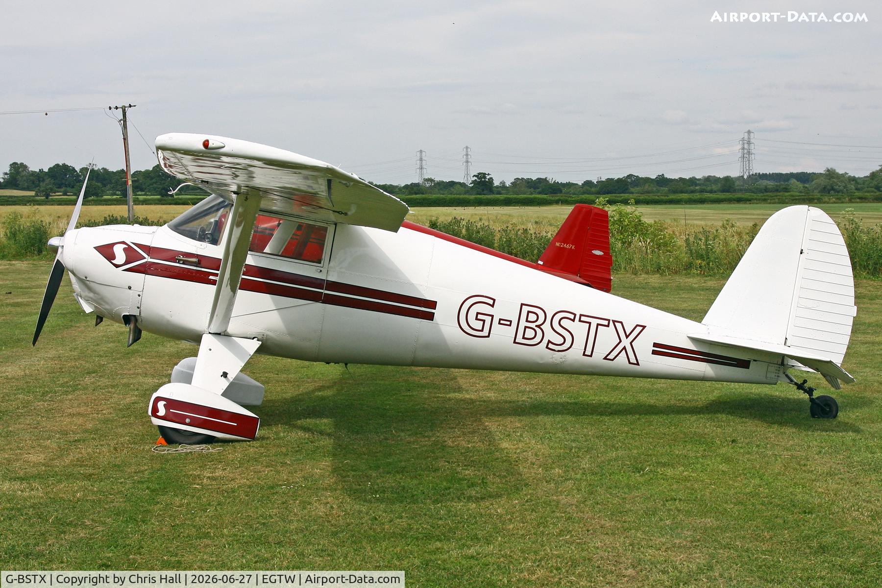 G-BSTX, 1947 Luscombe 8A Silvaire, c/n 3301, Luscombe 80th Anniversary Rally - Oaksey Park, 27th/28th June 2026