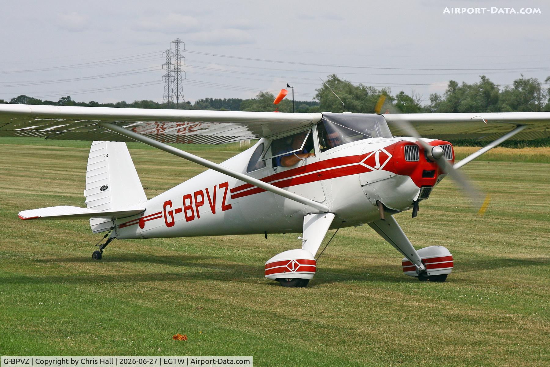 G-BPVZ, 1946 Luscombe 8E Silvaire, c/n 5565, Luscombe 80th Anniversary Rally - Oaksey Park, 27th/28th June 2026