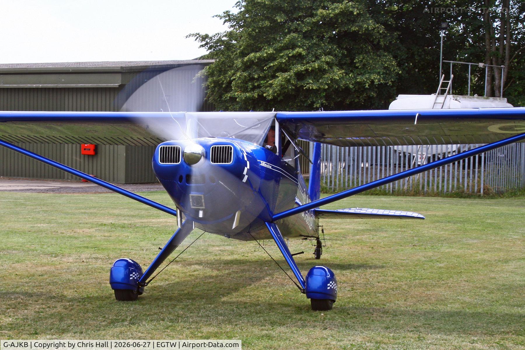 G-AJKB, 1946 Luscombe 8E Silvaire, c/n 3058, Luscombe 80th Anniversary Rally - Oaksey Park, 27th/28th June 2026