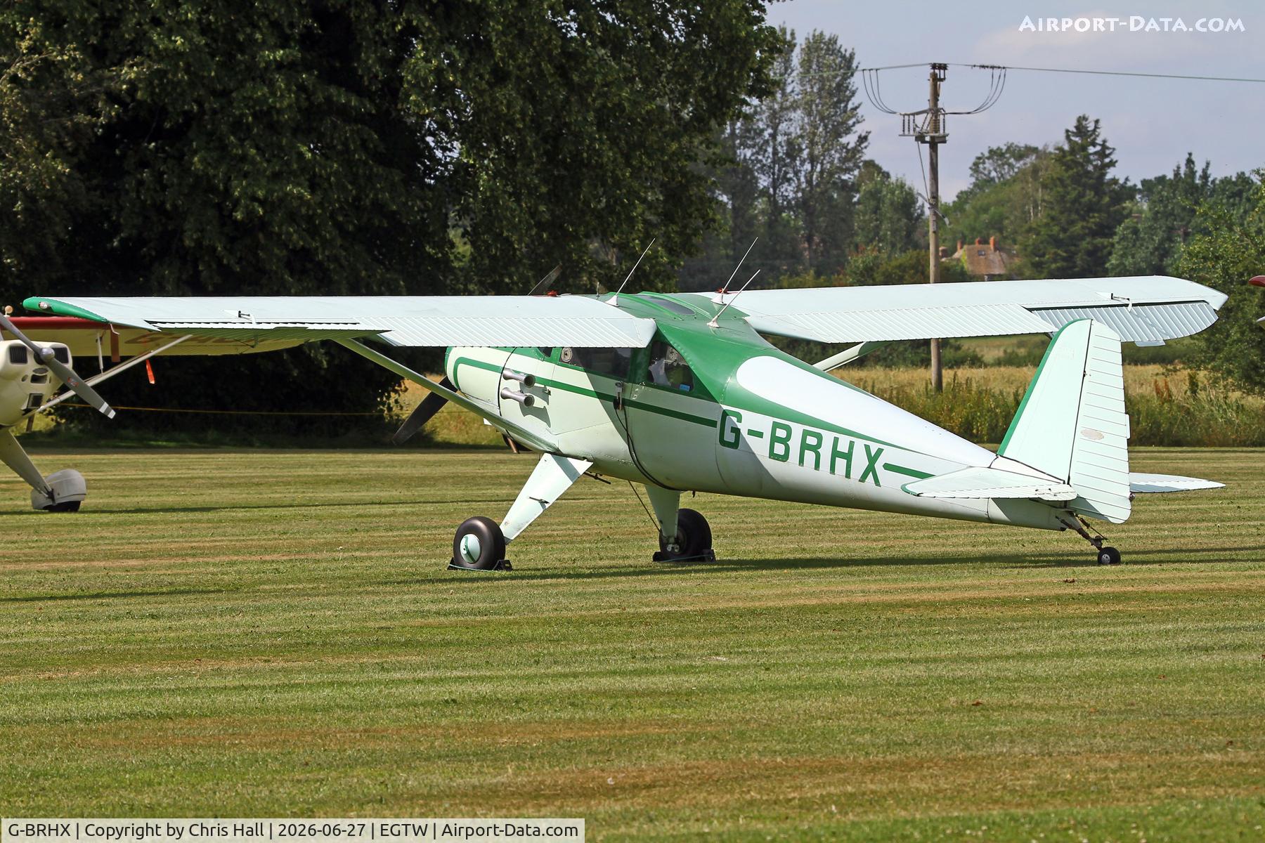G-BRHX, 1947 Luscombe 8E Silvaire, c/n 5114, Luscombe 80th Anniversary Rally - Oaksey Park, 27th/28th June 2026