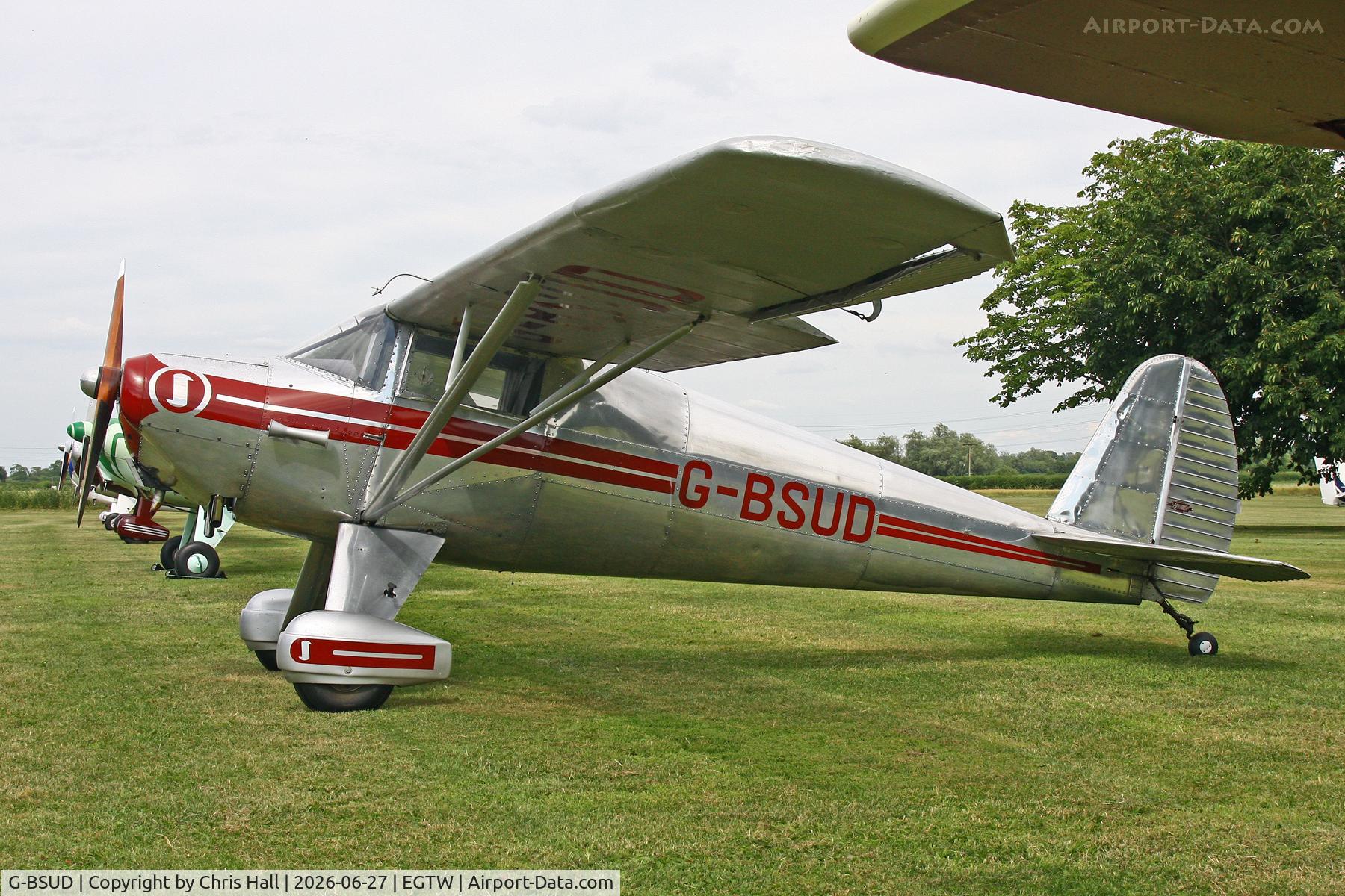 G-BSUD, 1941 Luscombe 8A Silvaire, c/n 1745, Luscombe 80th Anniversary Rally - Oaksey Park, 27th/28th June 2026
