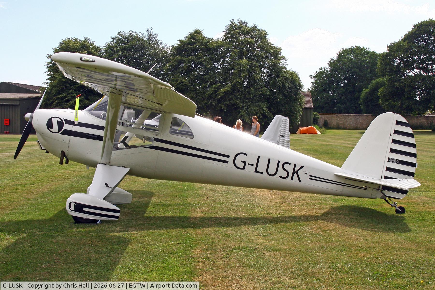 G-LUSK, 1947 Luscombe 8F Silvaire, c/n 3795, Luscombe 80th Anniversary Rally - Oaksey Park, 27th/28th June 2026
