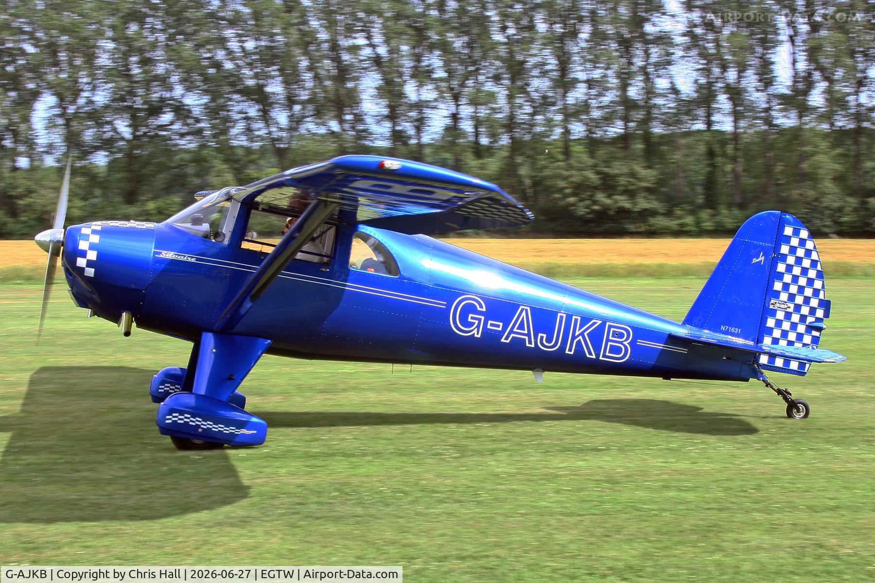 G-AJKB, 1946 Luscombe 8E Silvaire, c/n 3058, Luscombe 80th Anniversary Rally - Oaksey Park, 27th/28th June 2026
