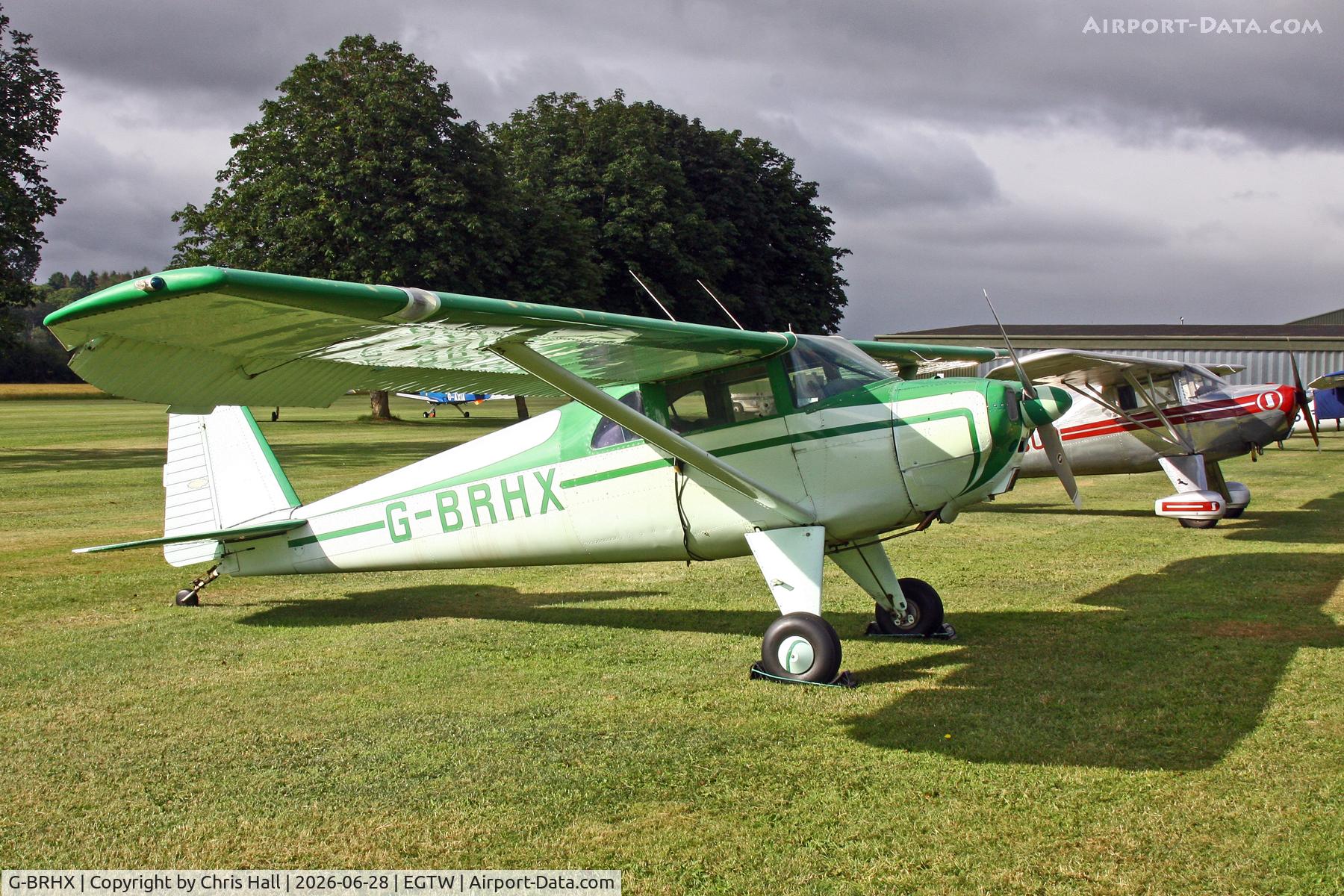 G-BRHX, 1947 Luscombe 8E Silvaire, c/n 5114, Luscombe 80th Anniversary Rally - Oaksey Park, 27th/28th June 2026