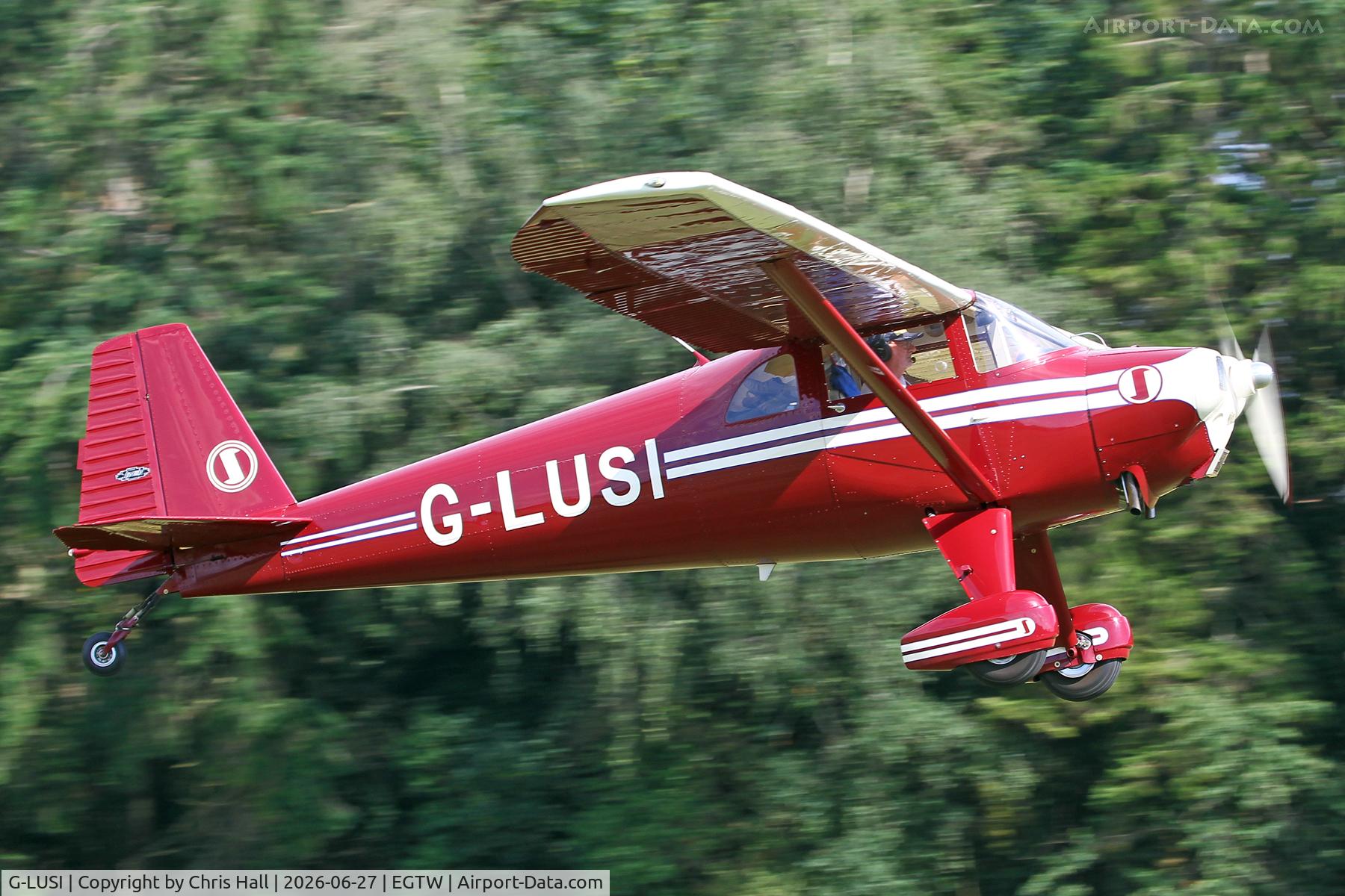 G-LUSI, 1951 Luscombe 8F Silvaire, c/n 6770, Luscombe 80th Anniversary Rally - Oaksey Park, 27th/28th June 2026