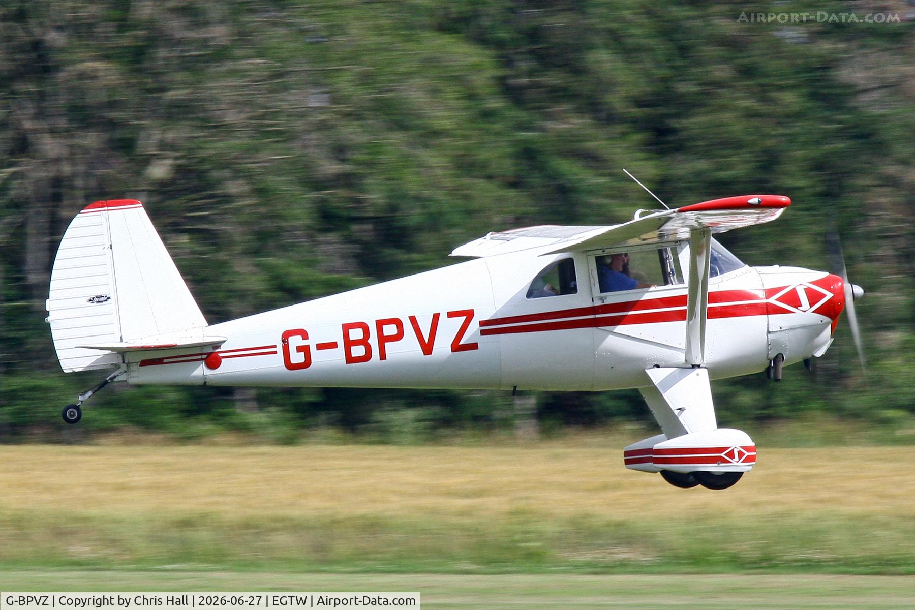 G-BPVZ, 1946 Luscombe 8E Silvaire, c/n 5565, Luscombe 80th Anniversary Rally - Oaksey Park, 27th/28th June 2026