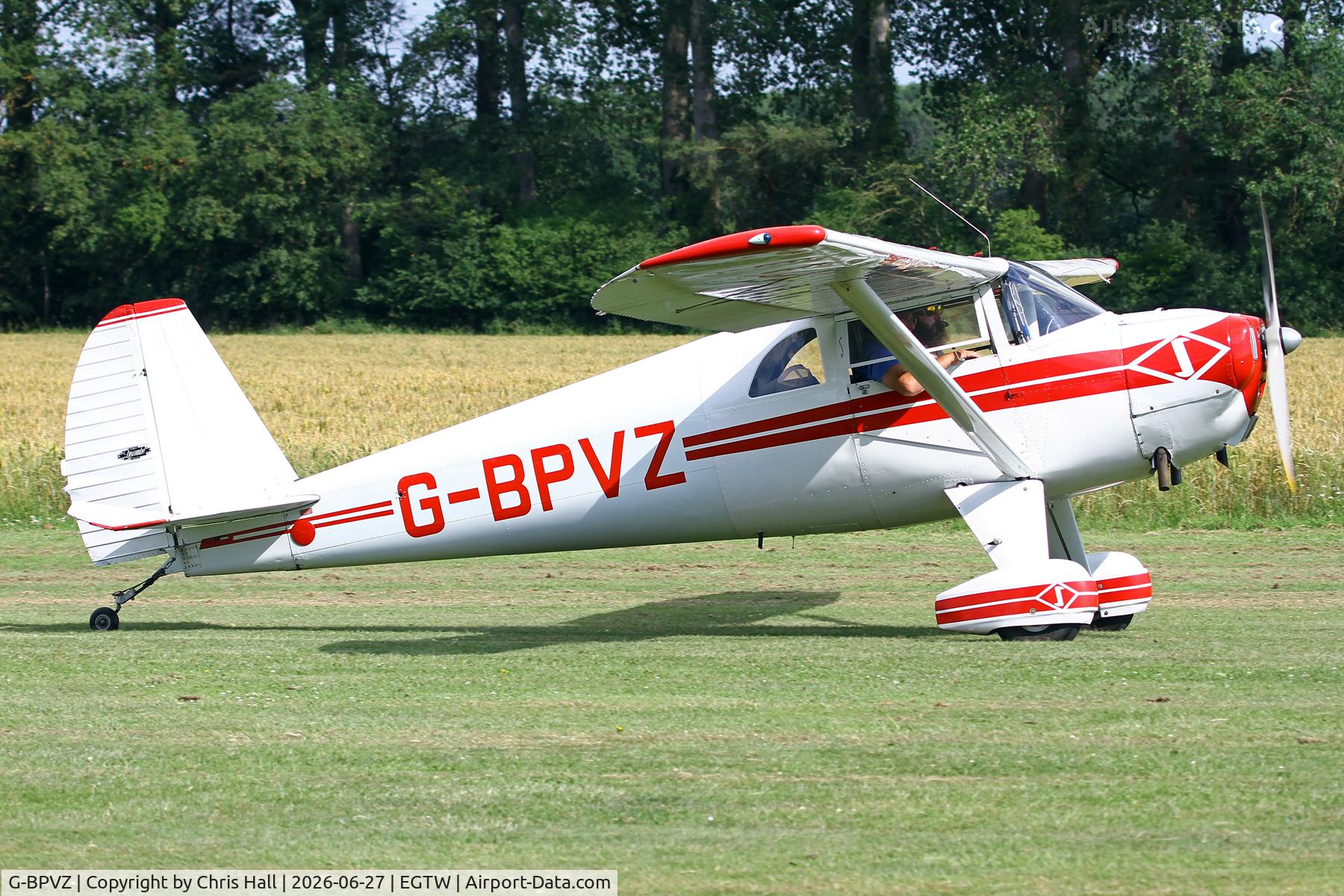 G-BPVZ, 1946 Luscombe 8E Silvaire, c/n 5565, Luscombe 80th Anniversary Rally - Oaksey Park, 27th/28th June 2026