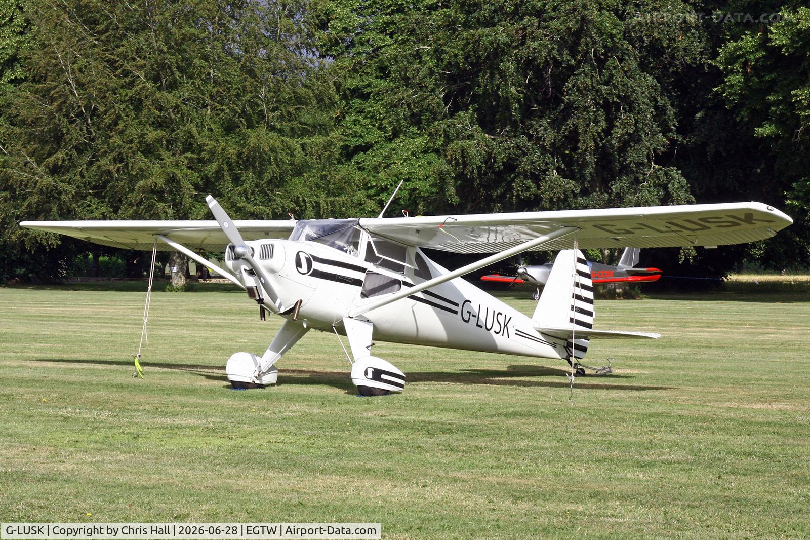 G-LUSK, 1947 Luscombe 8F Silvaire, c/n 3795, Luscombe 80th Anniversary Rally - Oaksey Park, 27th/28th June 2026