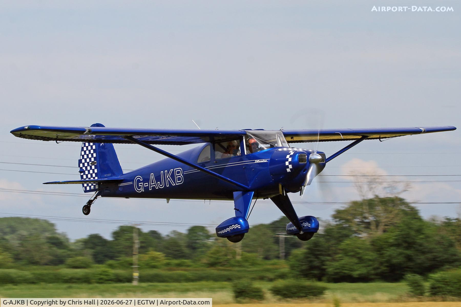 G-AJKB, 1946 Luscombe 8E Silvaire, c/n 3058, Luscombe 80th Anniversary Rally - Oaksey Park, 27th/28th June 2026