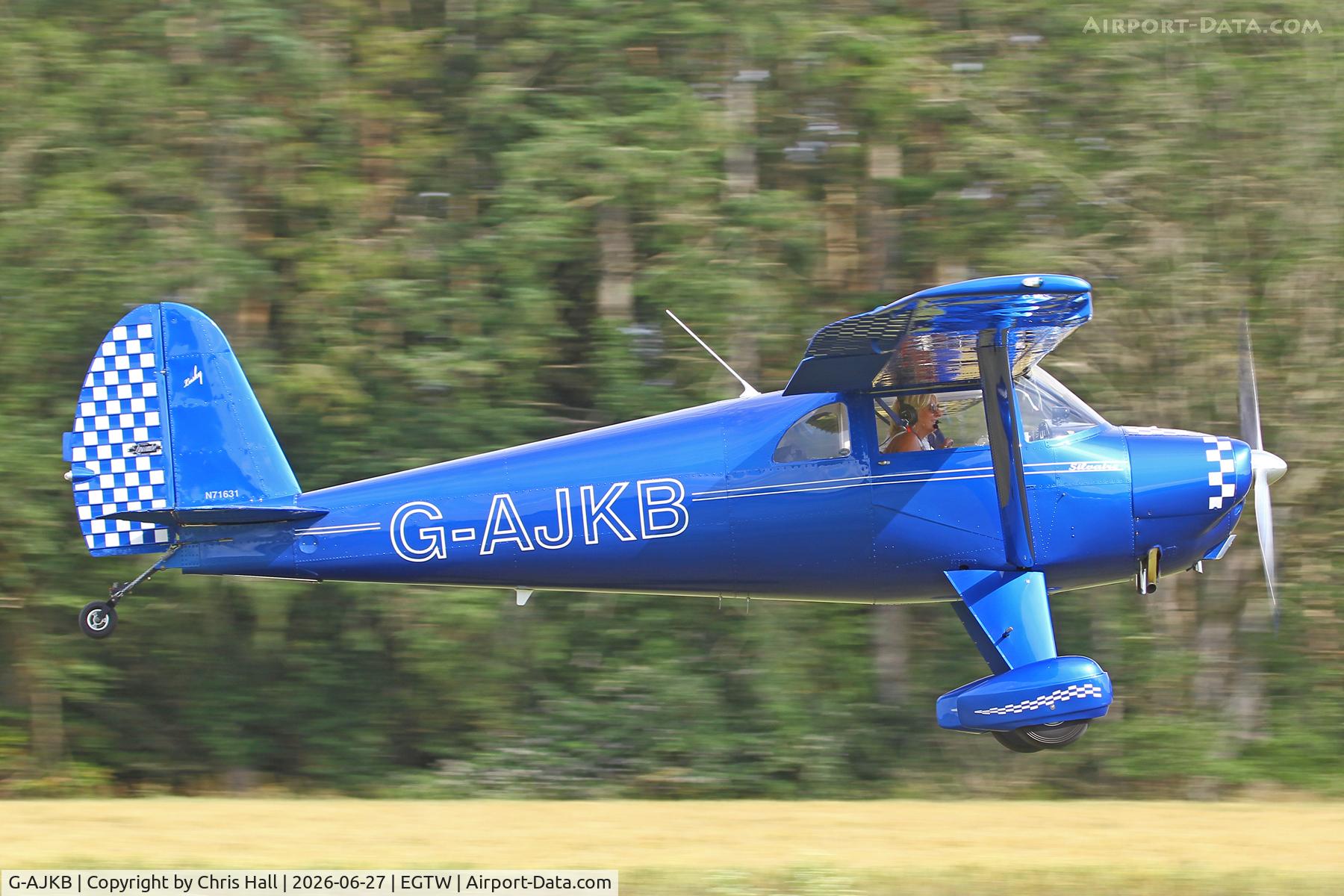 G-AJKB, 1946 Luscombe 8E Silvaire, c/n 3058, Luscombe 80th Anniversary Rally - Oaksey Park, 27th/28th June 2026