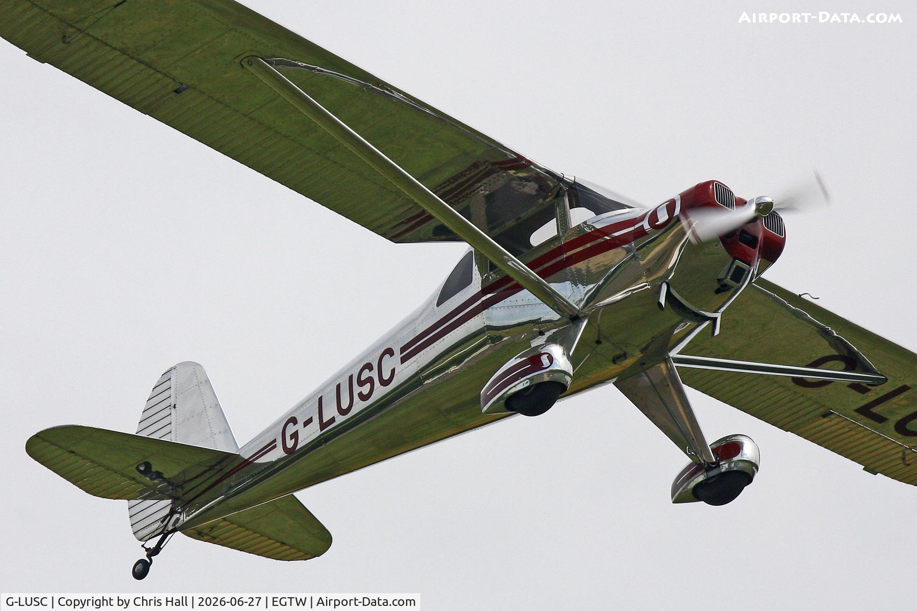 G-LUSC, 1946 Luscombe 8E Silvaire, c/n 3975, Luscombe 80th Anniversary Rally - Oaksey Park, 27th/28th June 2026