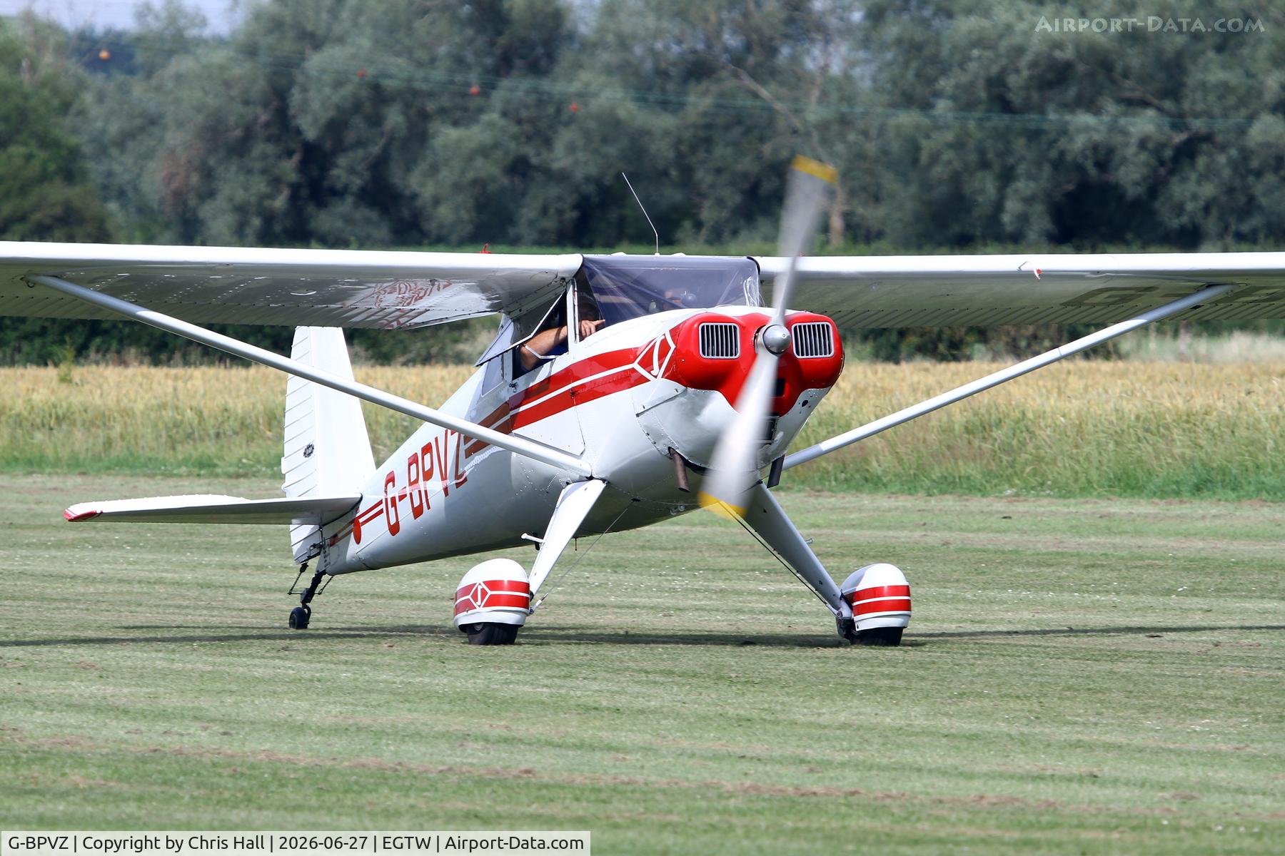 G-BPVZ, 1946 Luscombe 8E Silvaire, c/n 5565, Luscombe 80th Anniversary Rally - Oaksey Park, 27th/28th June 2026