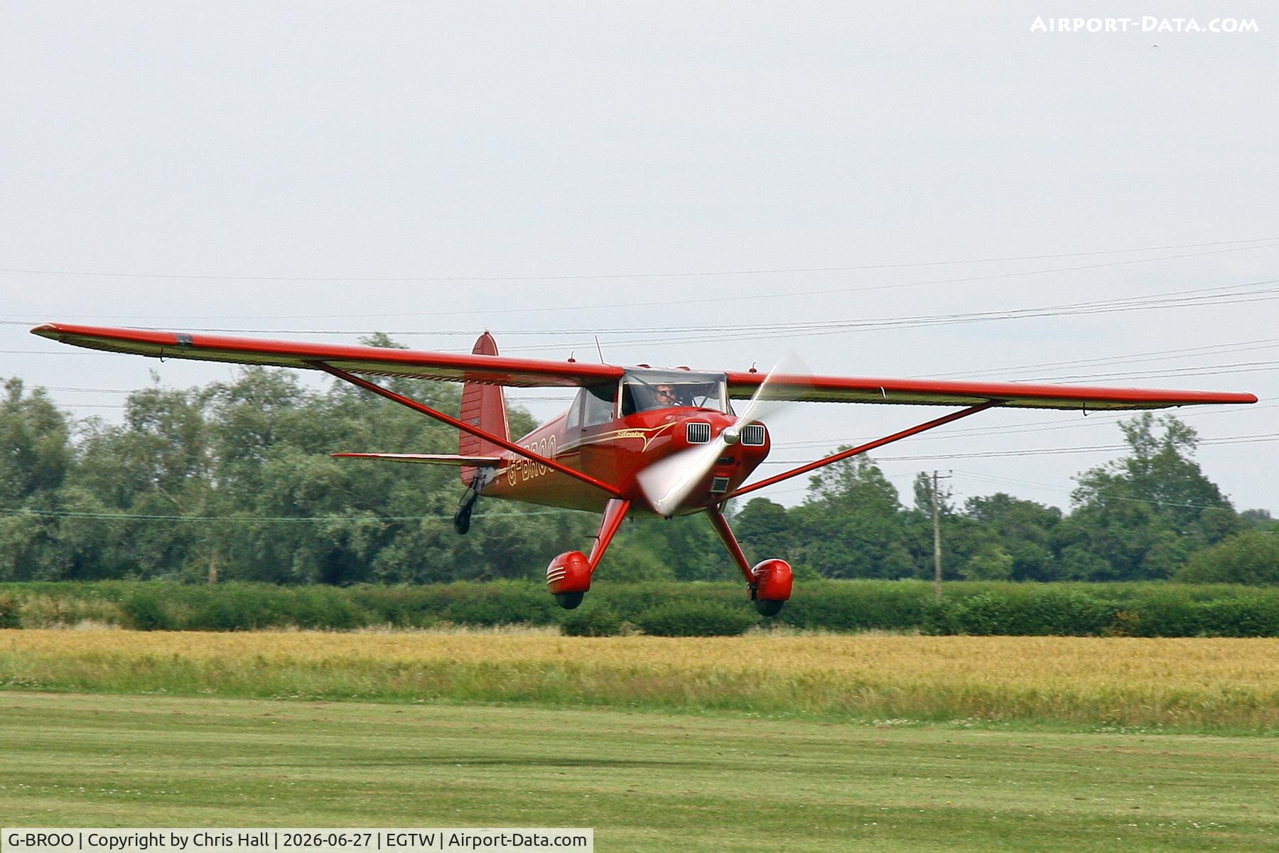 G-BROO, 1948 Luscombe 8E Silvaire, c/n 6154, Luscombe 80th Anniversary Rally - Oaksey Park, 27th/28th June 2026