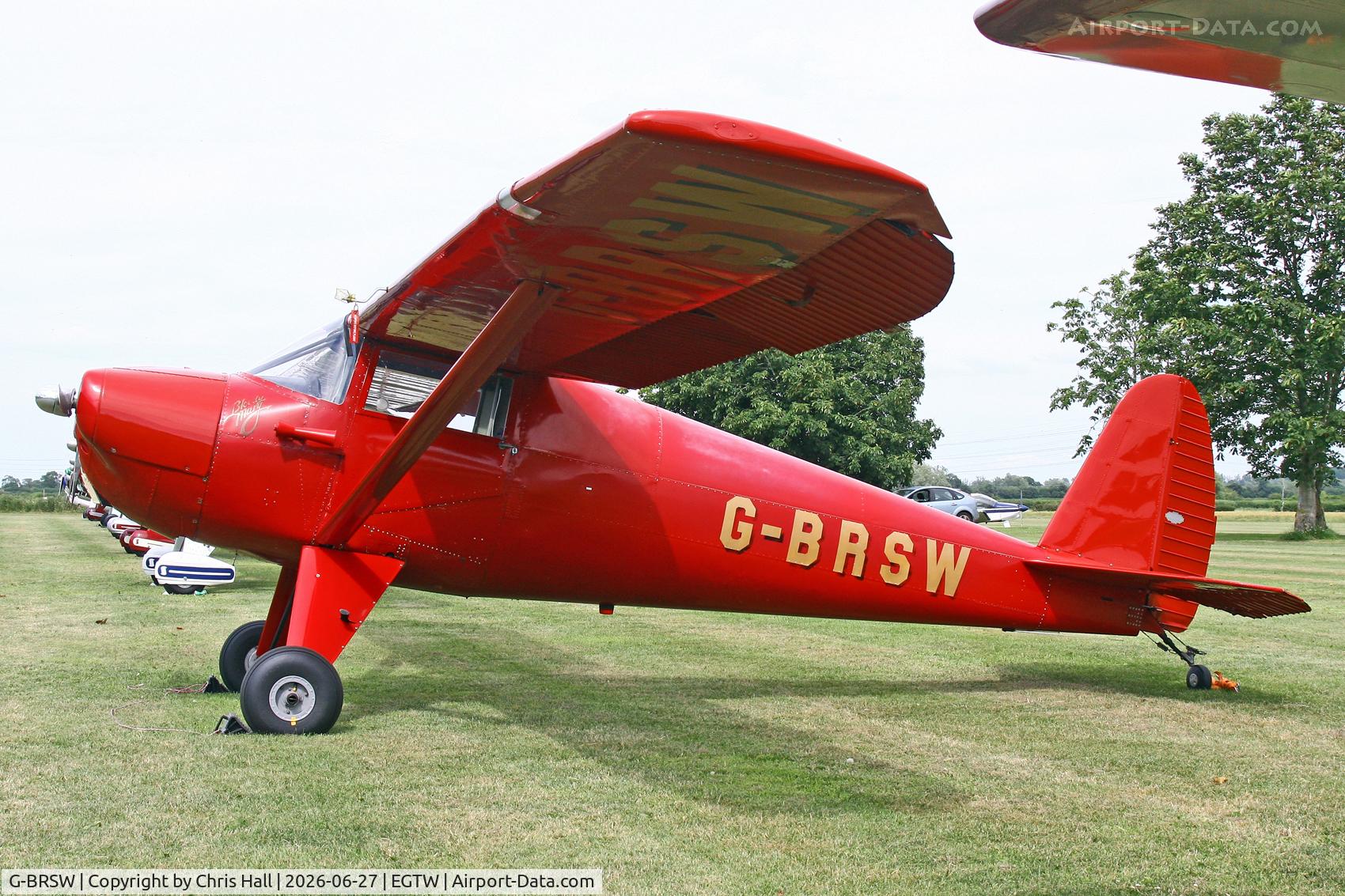 G-BRSW, 1946 Luscombe 8A, c/n 3249, Luscombe 80th Anniversary Rally - Oaksey Park, 27th/28th June 2026