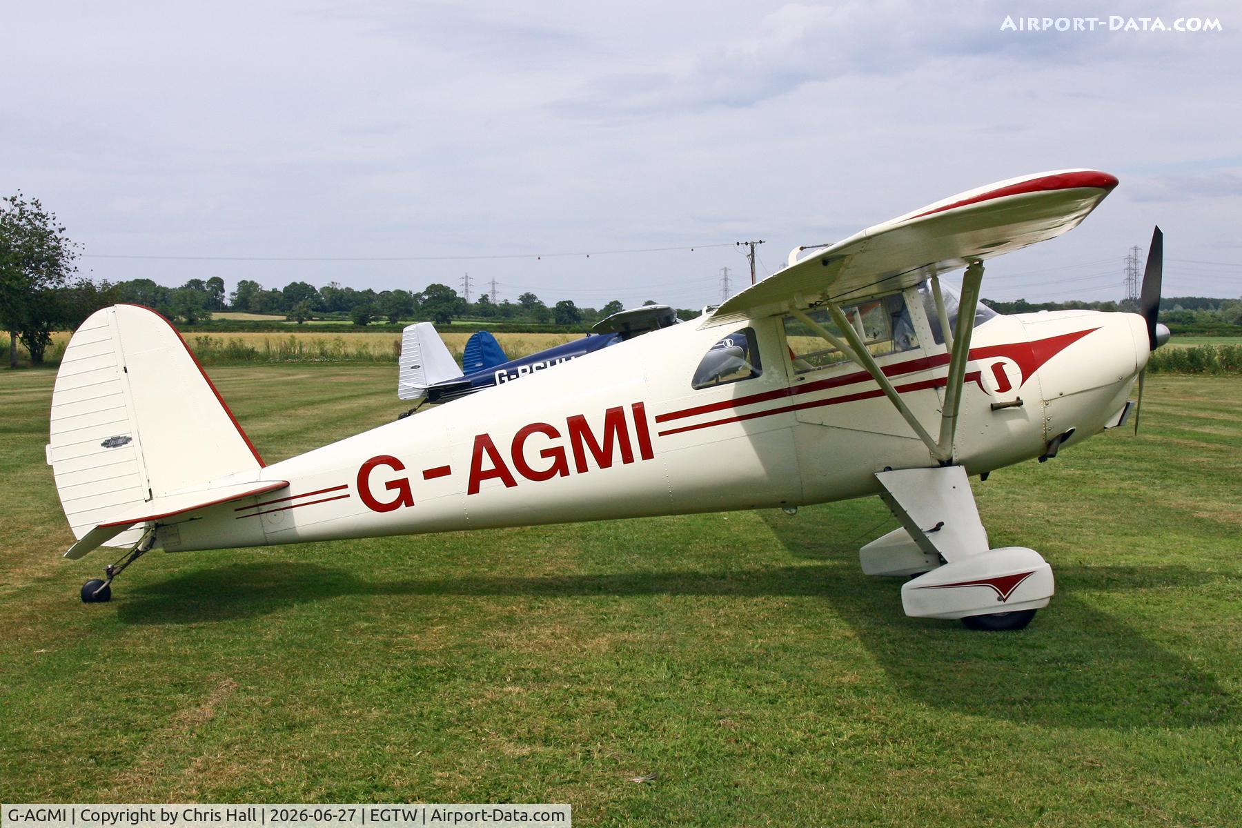 G-AGMI, 1941 Luscombe 8E Silvaire, c/n 1569, Luscombe 80th Anniversary Rally - Oaksey Park, 27th/28th June 2026