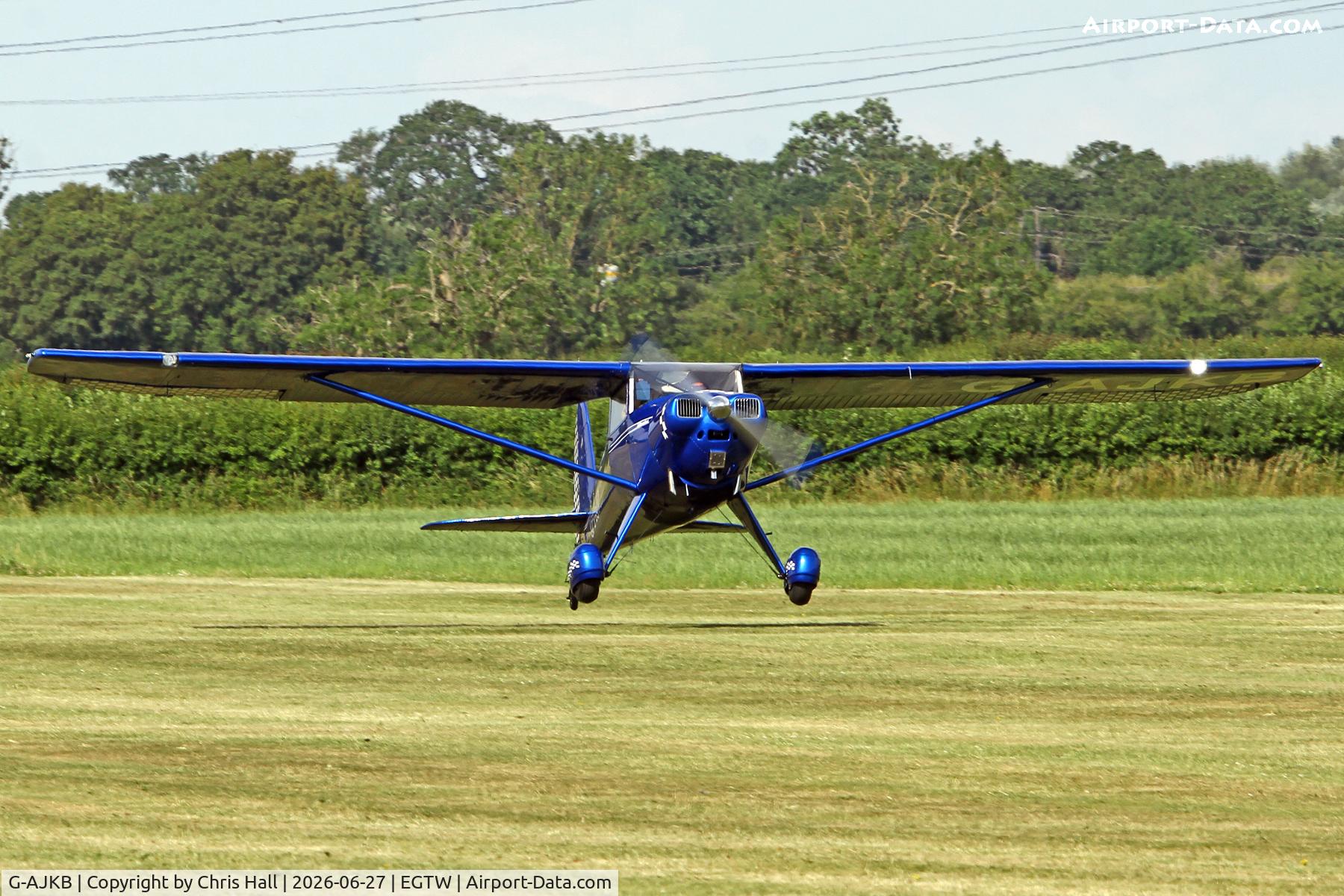 G-AJKB, 1946 Luscombe 8E Silvaire, c/n 3058, Luscombe 80th Anniversary Rally - Oaksey Park, 27th/28th June 2026