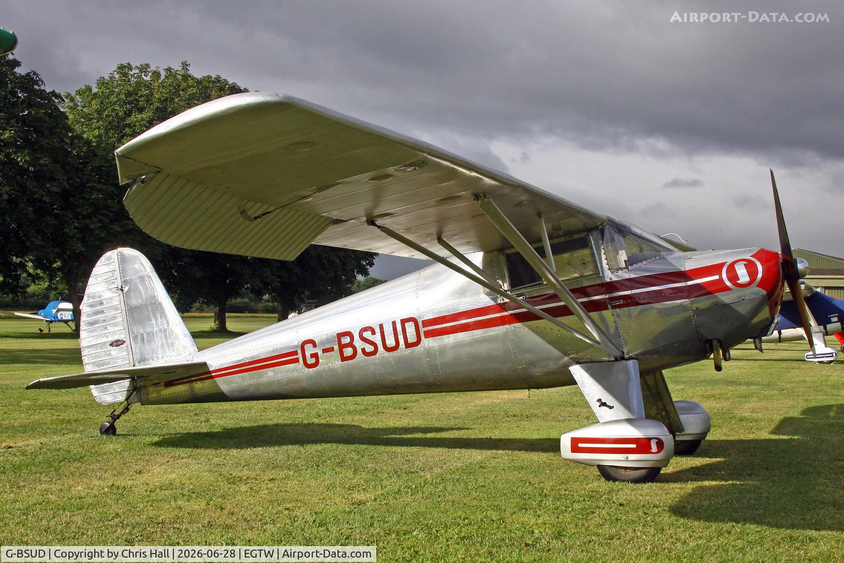 G-BSUD, 1941 Luscombe 8A Silvaire, c/n 1745, Luscombe 80th Anniversary Rally - Oaksey Park, 27th/28th June 2026
