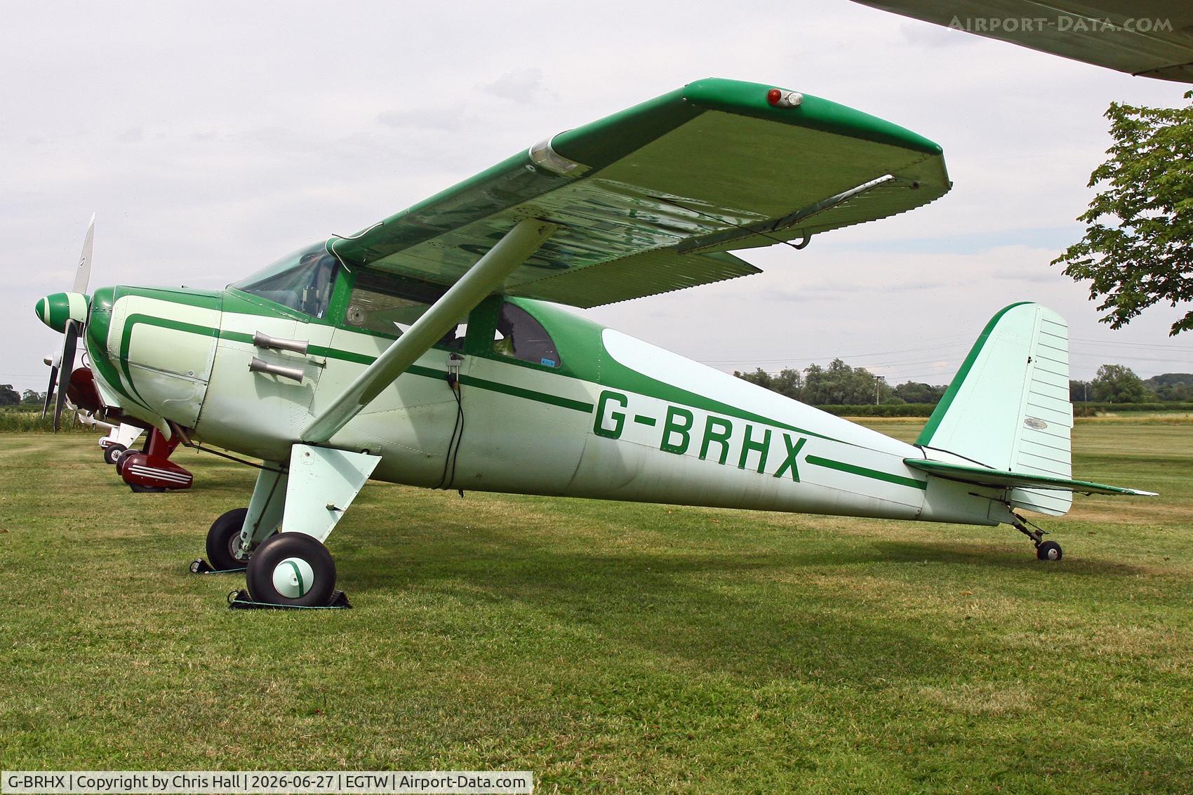 G-BRHX, 1947 Luscombe 8E Silvaire, c/n 5114, Luscombe 80th Anniversary Rally - Oaksey Park, 27th/28th June 2026
