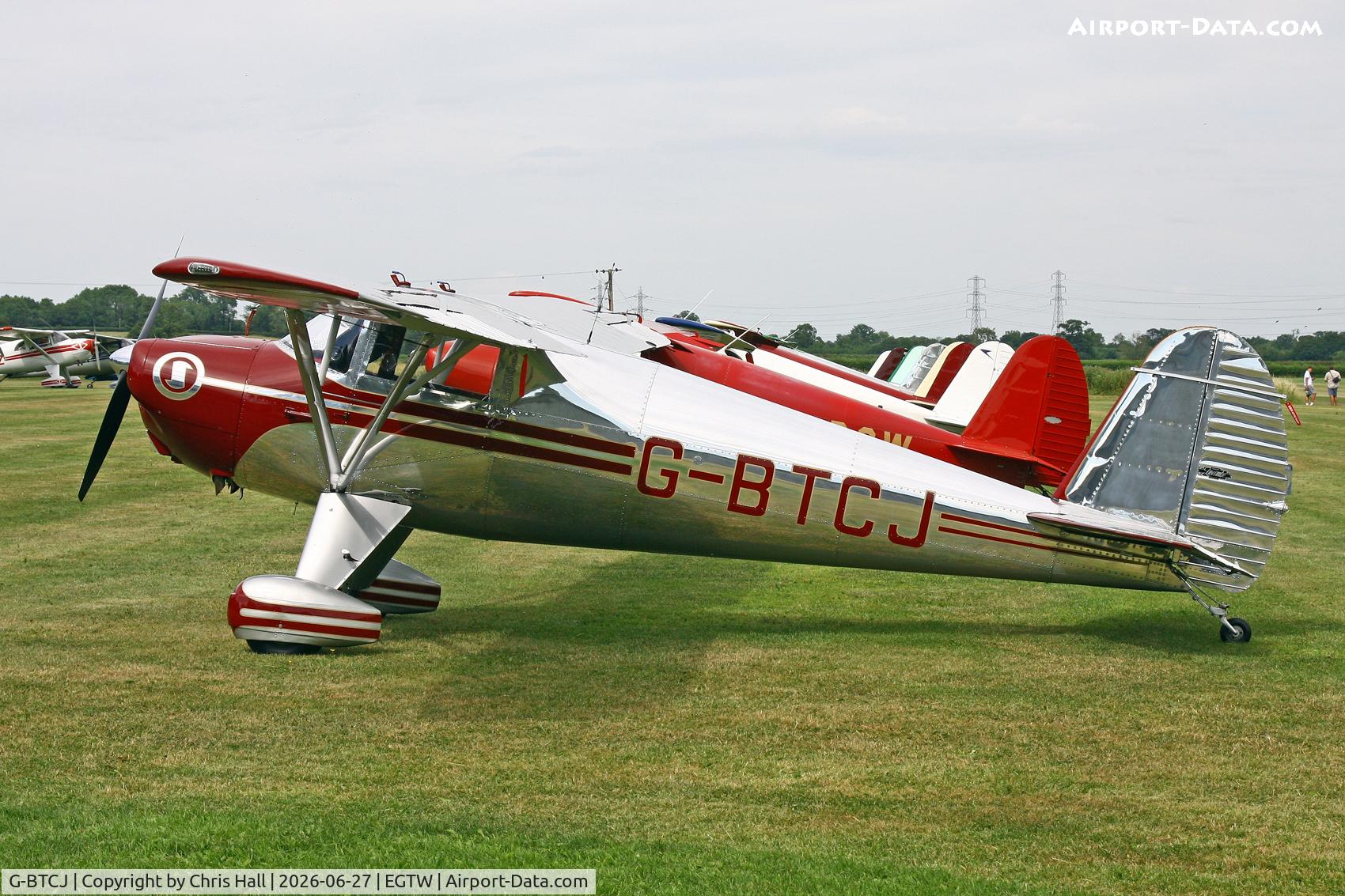 G-BTCJ, 1941 Luscombe 8E Silvaire, c/n 1869, Luscombe 80th Anniversary Rally - Oaksey Park, 27th/28th June 2026