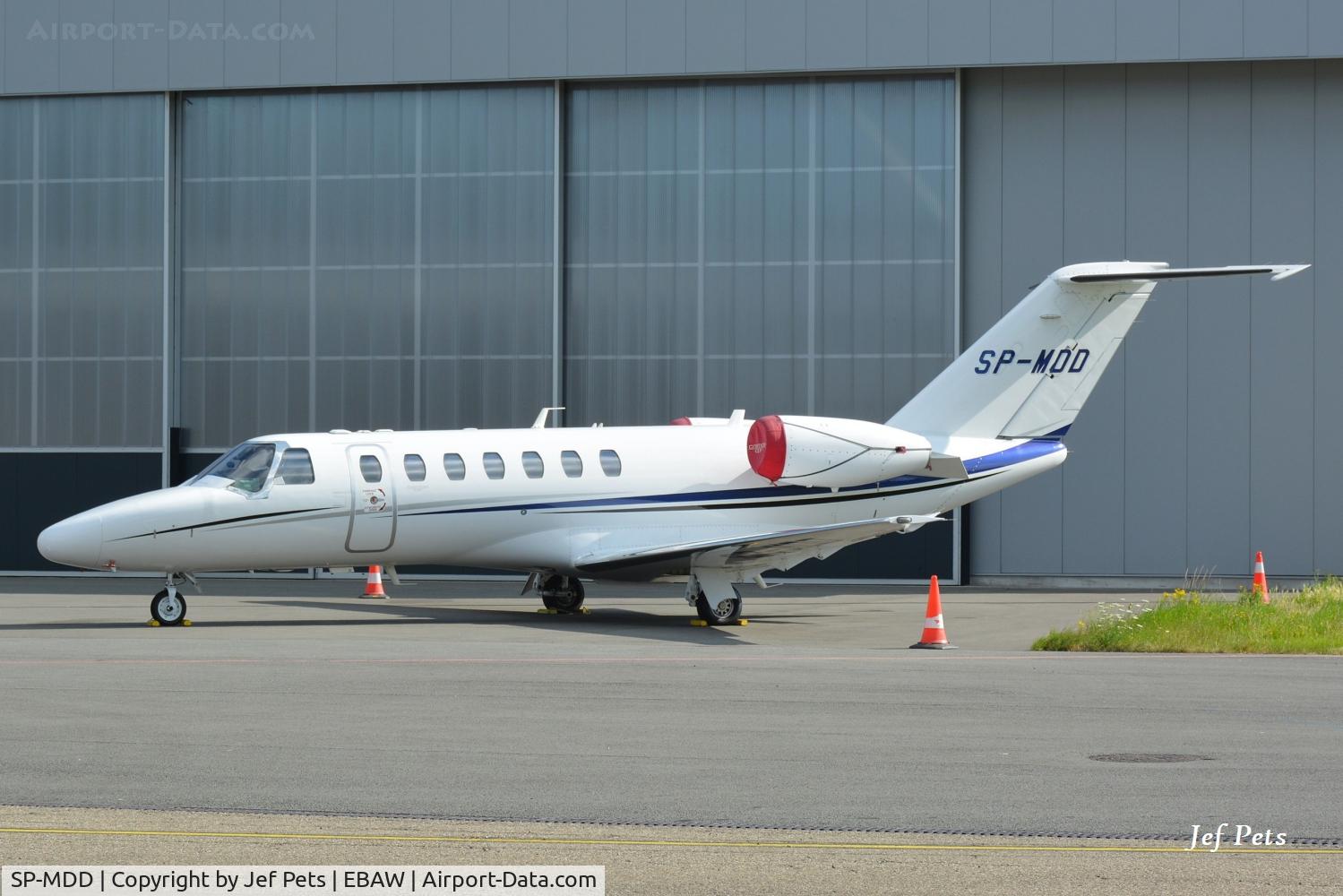 SP-MDD, 2023 Cessna 525B CitationJet CJ3+, c/n 0525B0714, At Antwerp Airport on 08-07-2026.