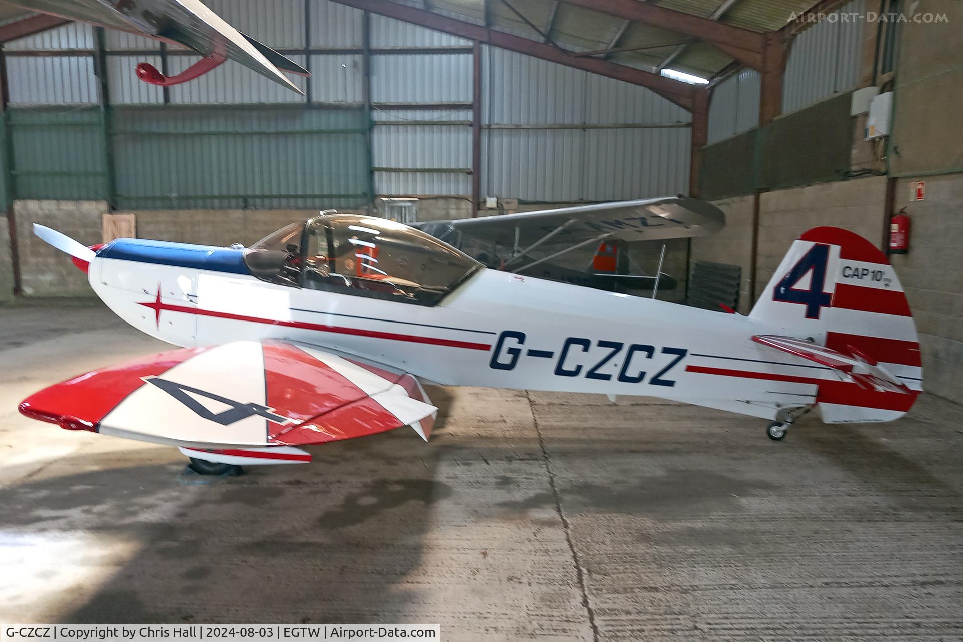 G-CZCZ, 1972 Mudry CAP-10B, c/n 54, Oaksey Park - EGTW 03/08/24