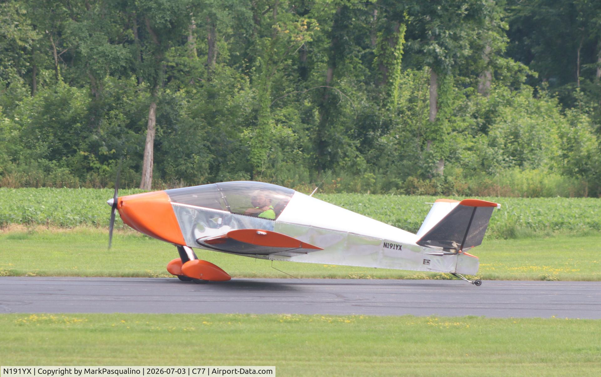 N191YX, 2022 Sonex Waiex, c/n W0191, Sonex Waiex
