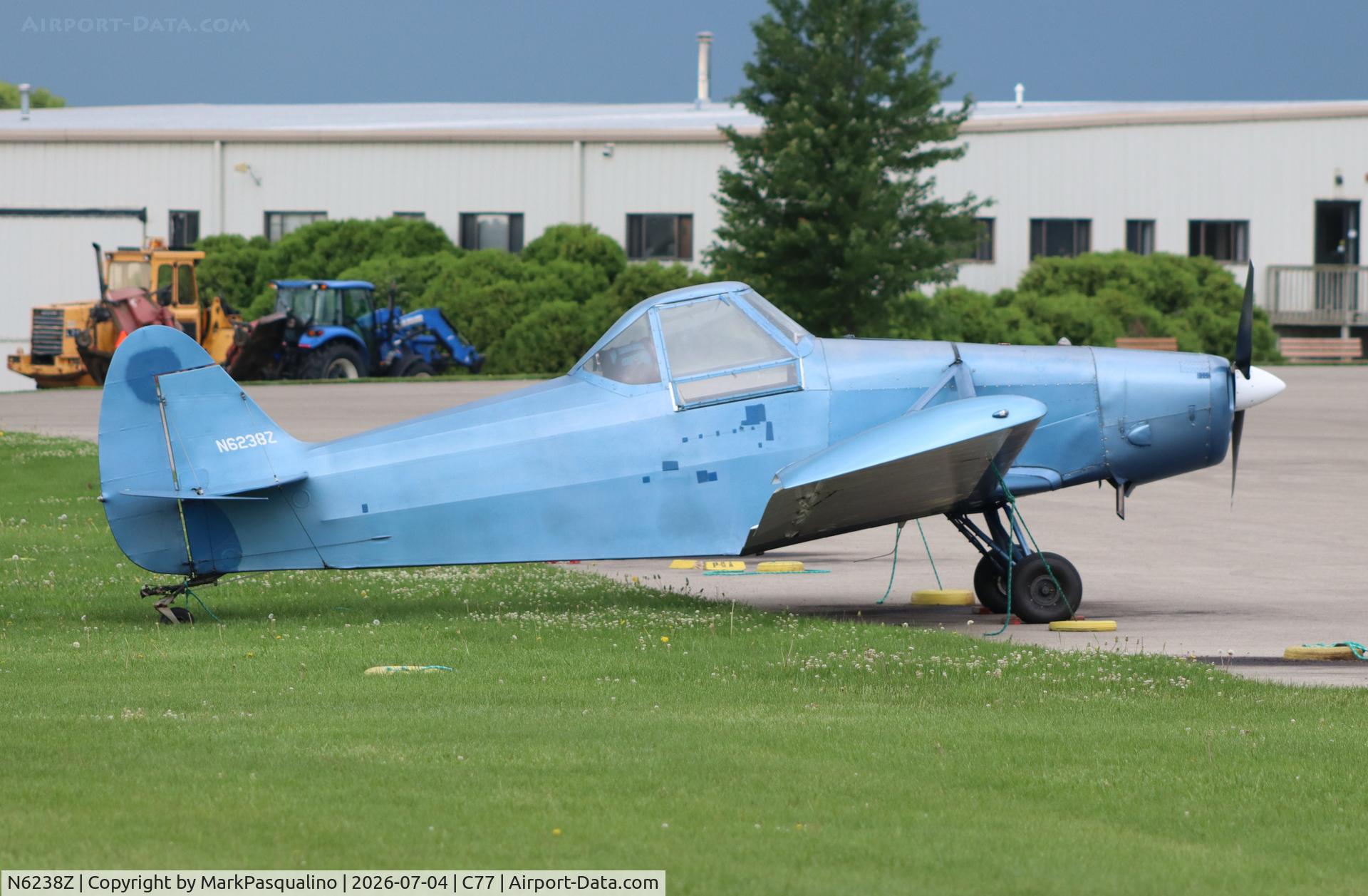 N6238Z, 1960 Piper PA-25, c/n 25-289, Piper PA-25