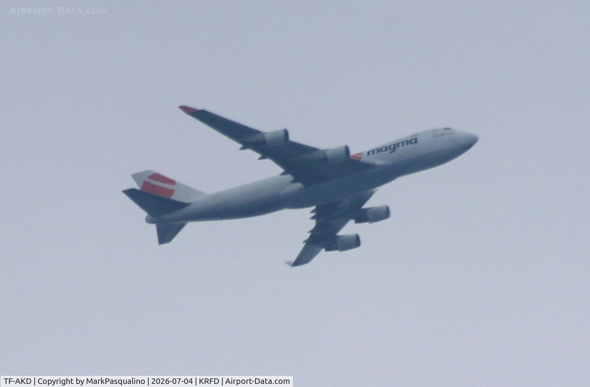 TF-AKD, 2000 Boeing 747-409F/SCD, c/n 30760 l/n 1252, Boeing 747-409F/SCD