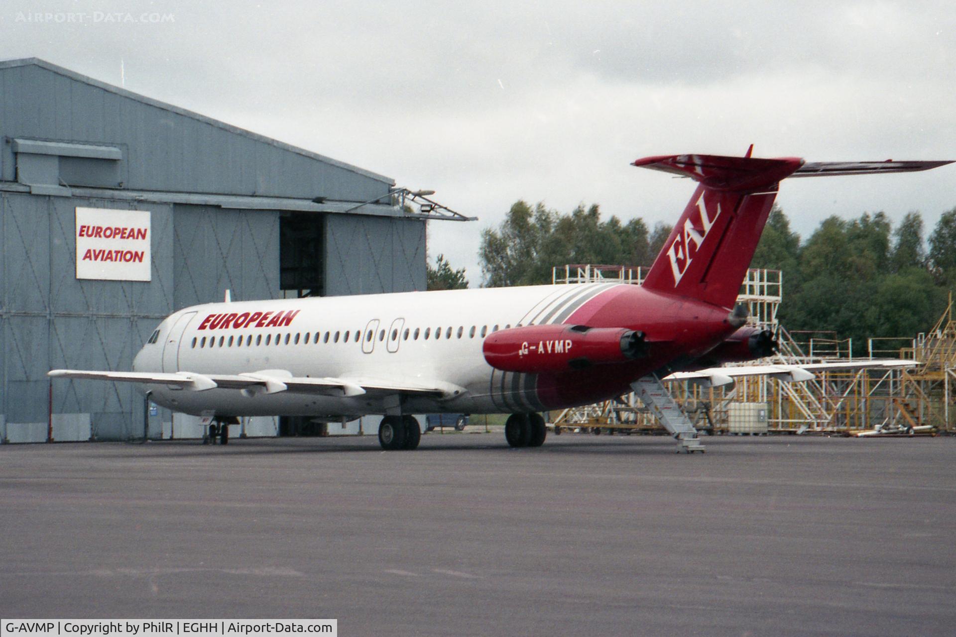 G-AVMP, 1968 BAC 111-510ED, c/n BAC.144, G-AVMP 1968 BAC 1-11-500 EAL BOH 10.99.jpg