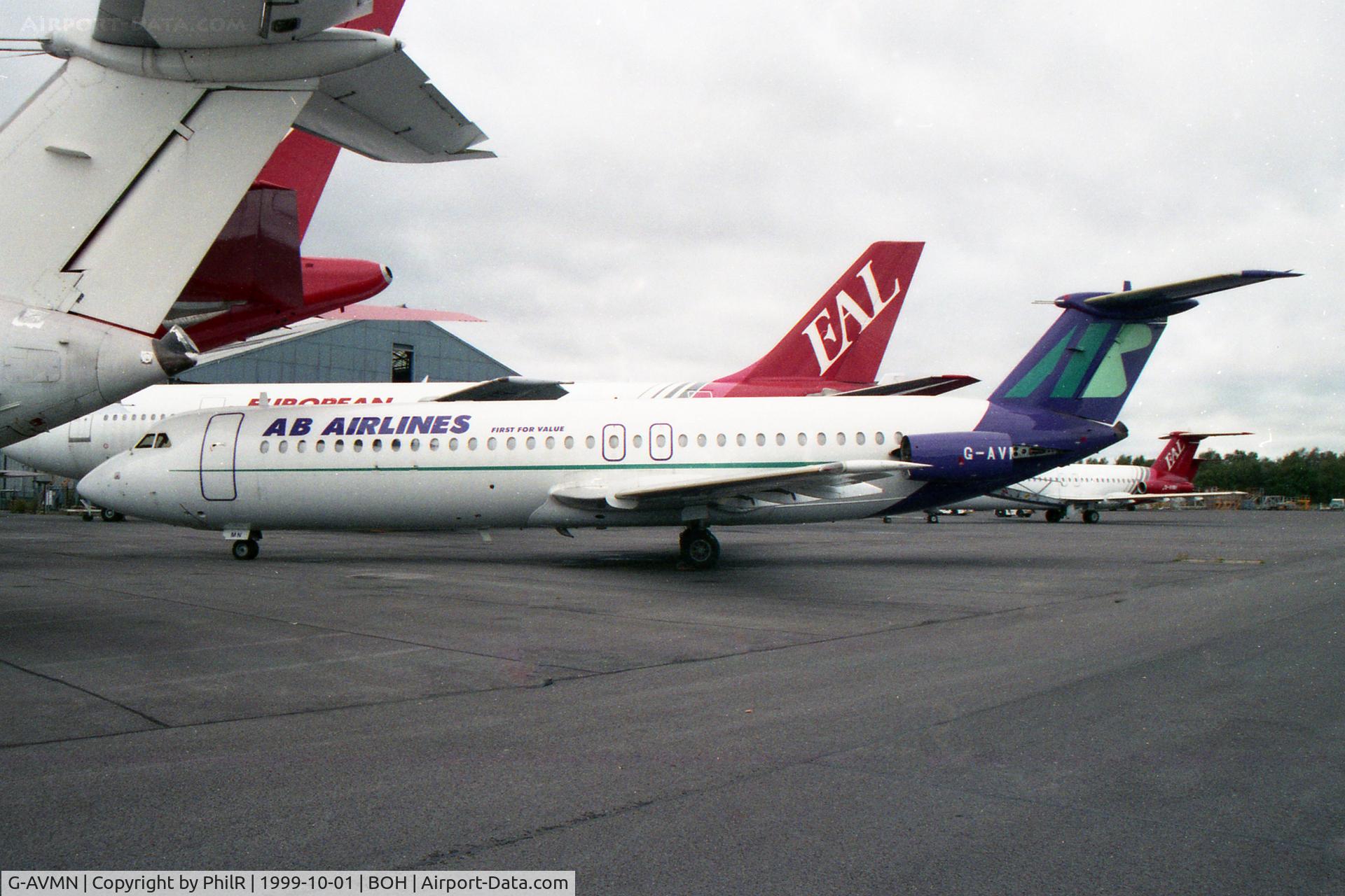 G-AVMN, 1968 BAC 111-510ED One-Eleven, c/n BAC.142, G-AVMN 1968 BAC 1-11-500 AB Airlines 