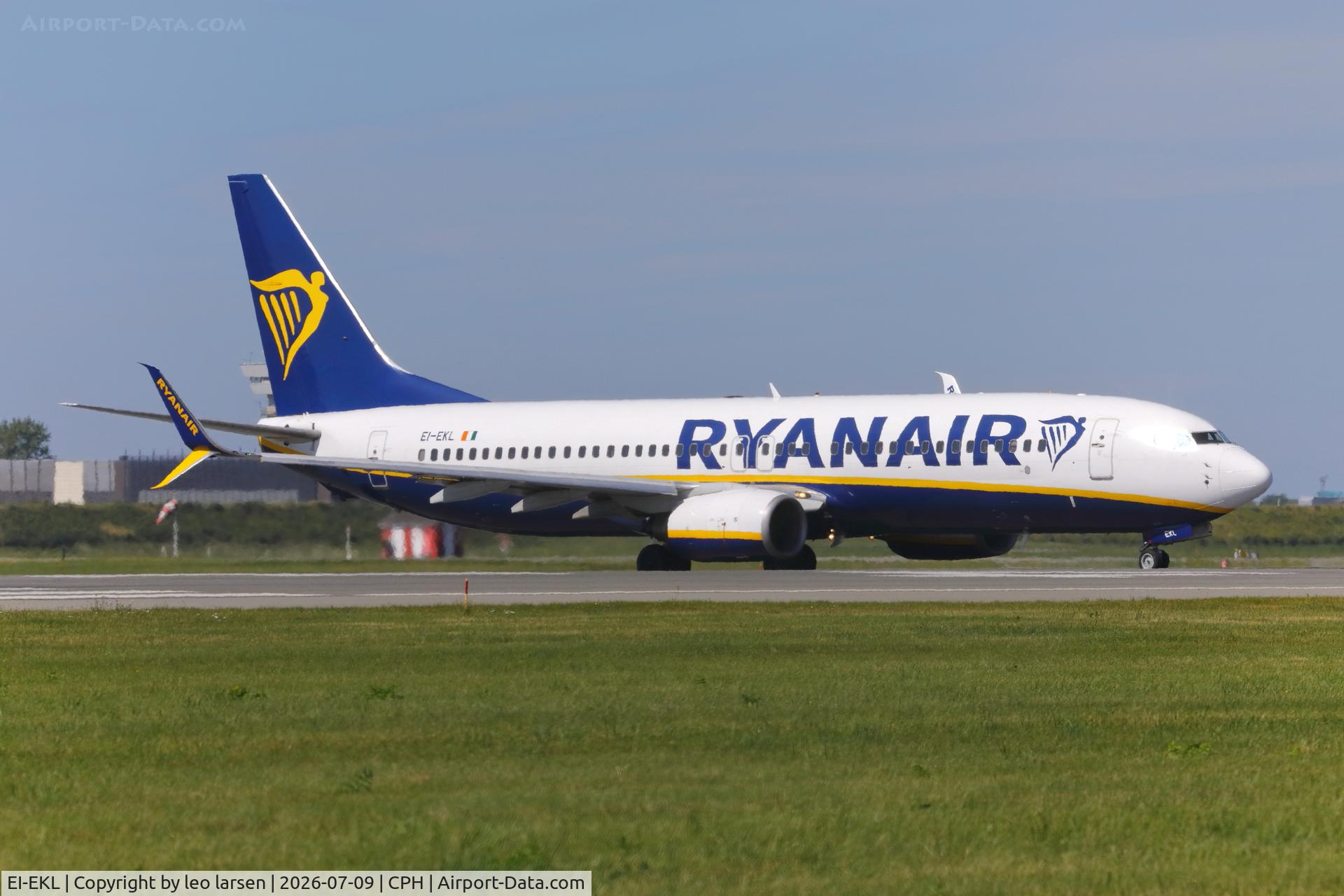 EI-EKL, 2010 Boeing 737-8AS, c/n 38498 l/n 3179, Copenhagen 9.7.2026