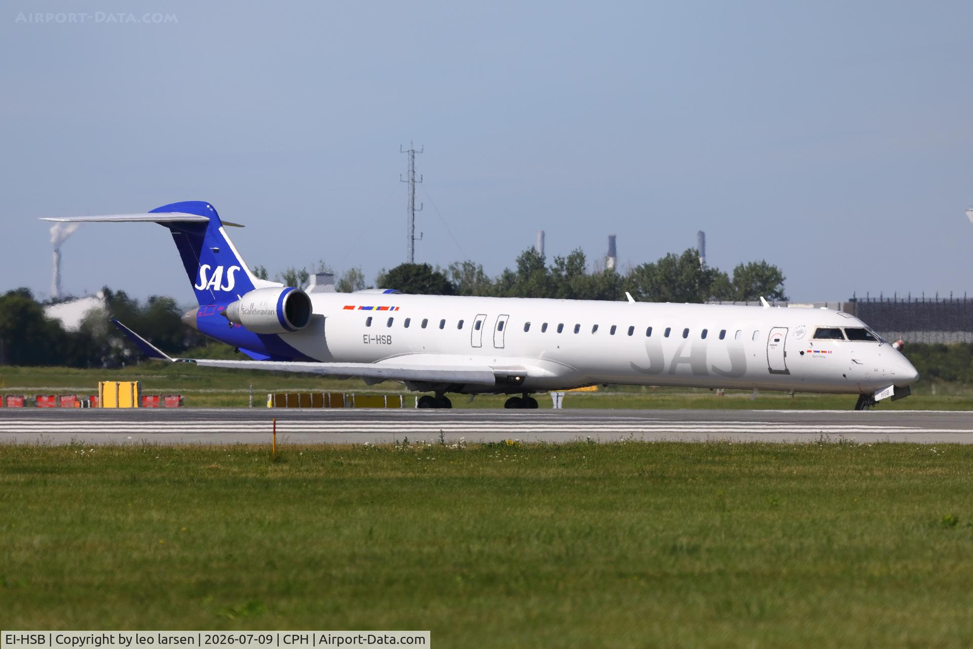 EI-HSB, 2006 Bombardier CRJ 900LR (CL-600-2D24), c/n 15083, Copenhagen 9.7.2026