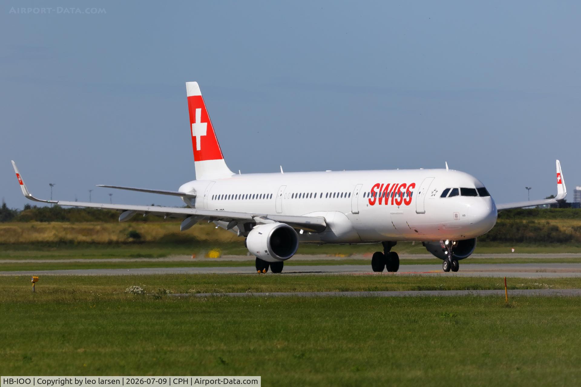 HB-IOO, 2016 Airbus A321-212, c/n 7007, Copenhagen 9.7.2026