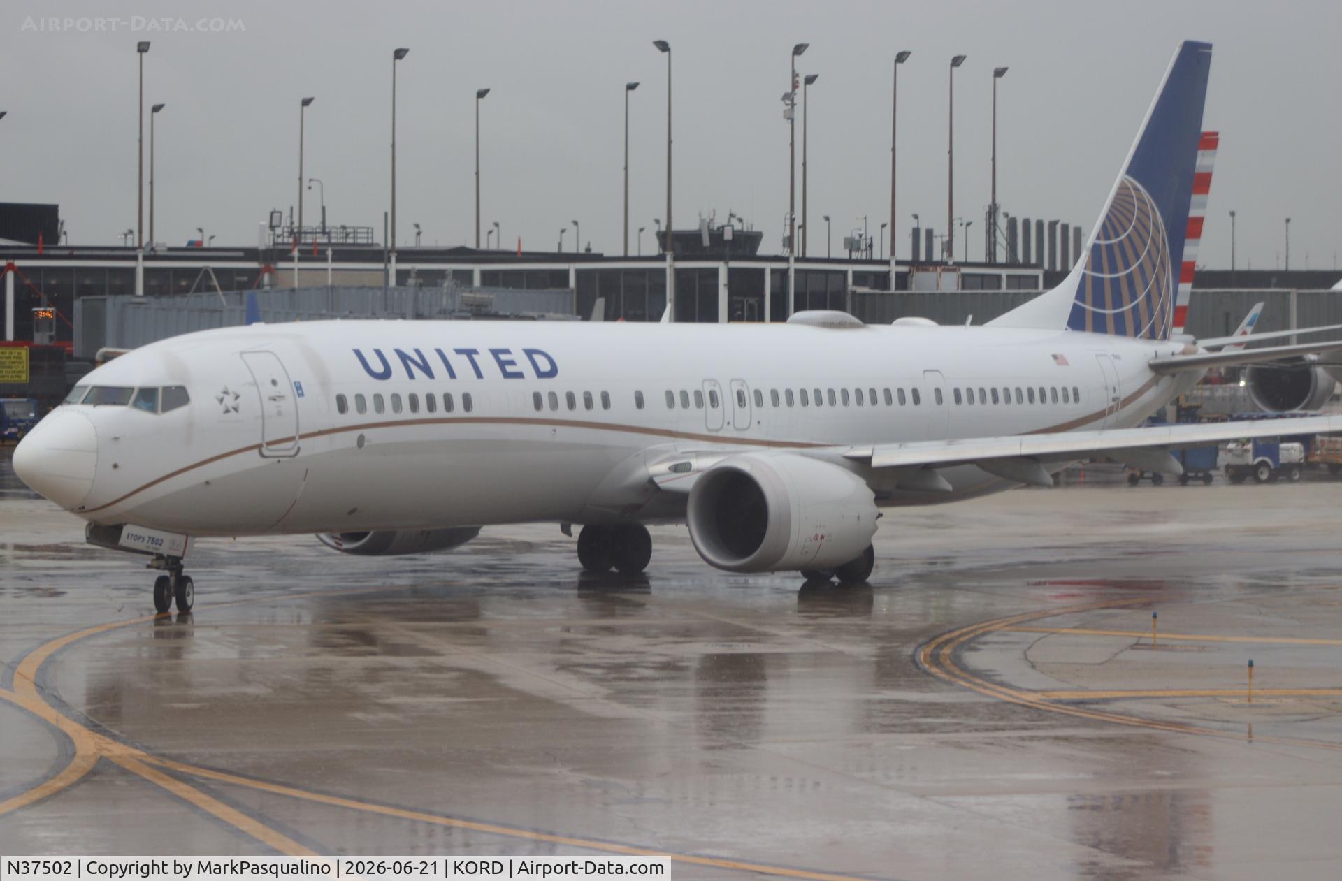 N37502, 2018 Boeing 737-9 MAX, c/n 43431 l/n 6852, Boeing 737-9 MAX