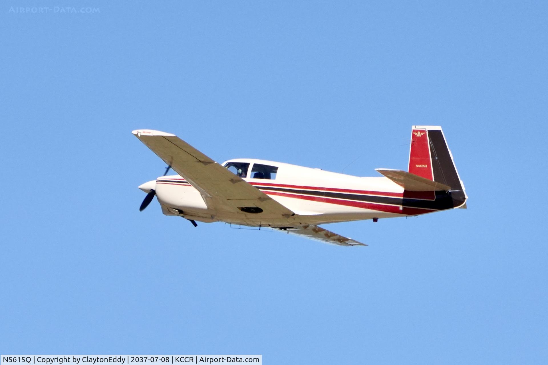 N5615Q, 1965 Mooney M20C Ranger, c/n 3103, Buchanan Field Concord airport in California 2026