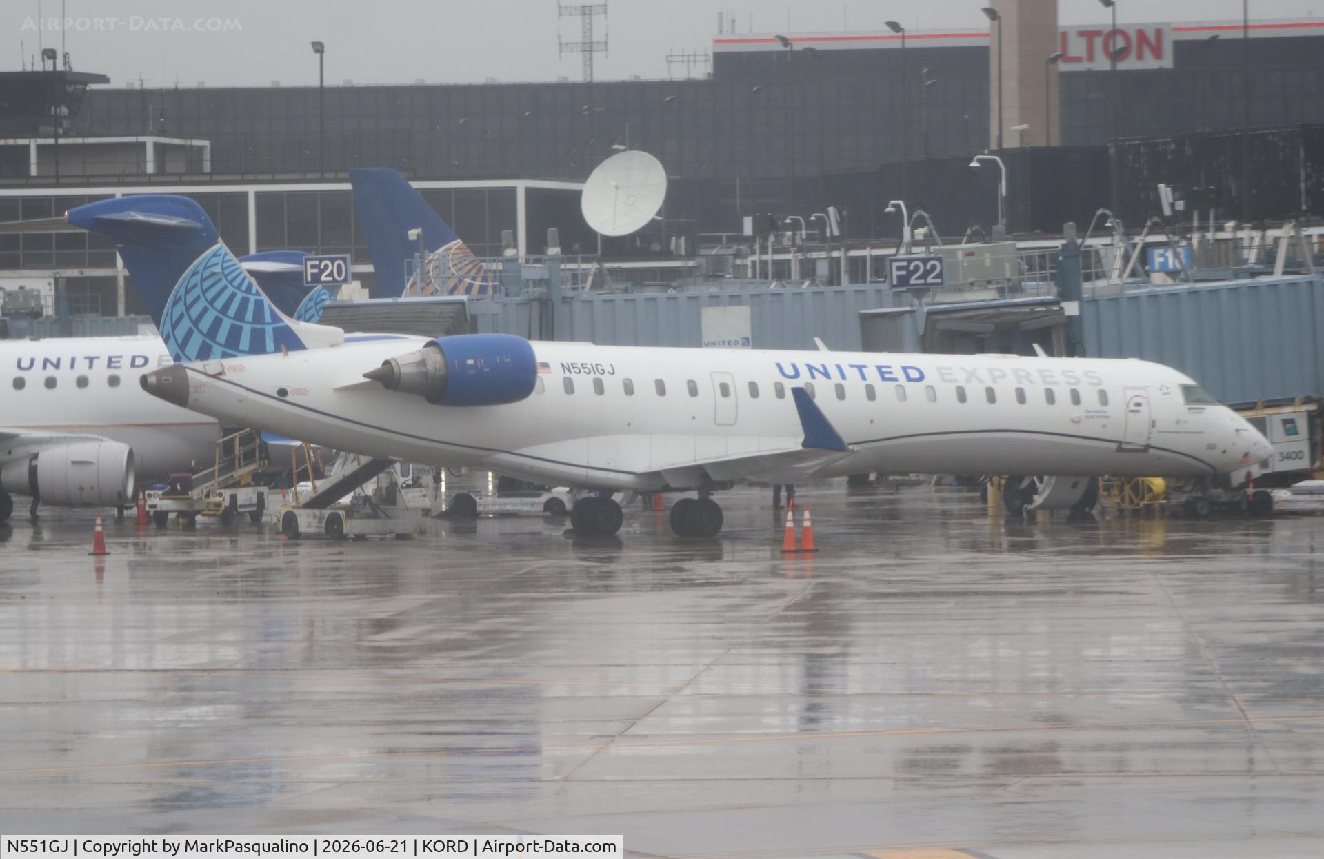 N551GJ, Bombardier CRJ-702 (CL-600-2C10) Regional Jet, c/n 10283, CL-600-2C10