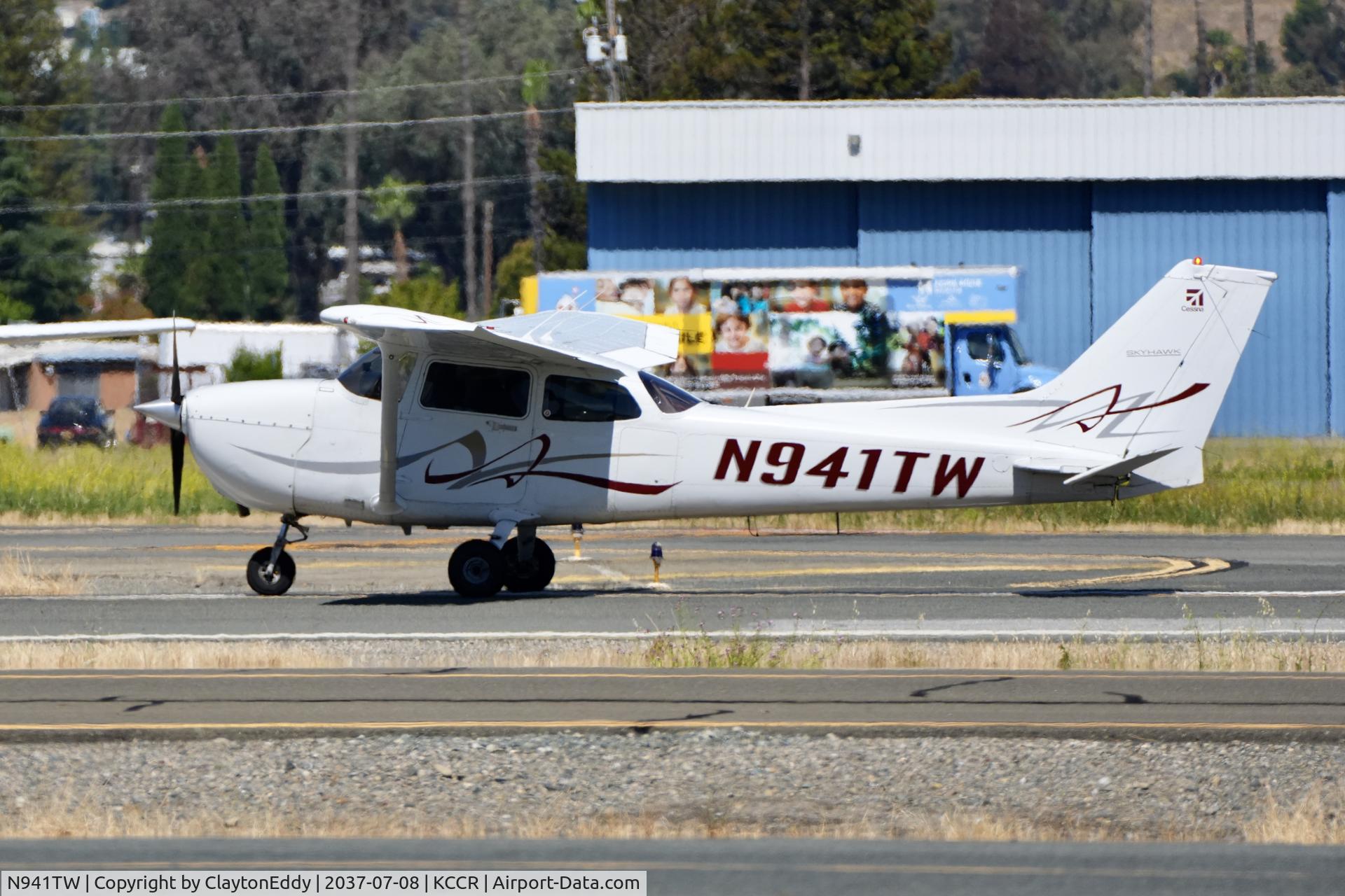 N941TW, 1981 Cessna 172P, c/n 17275446, Buchanan Field Concord airport in California 2026