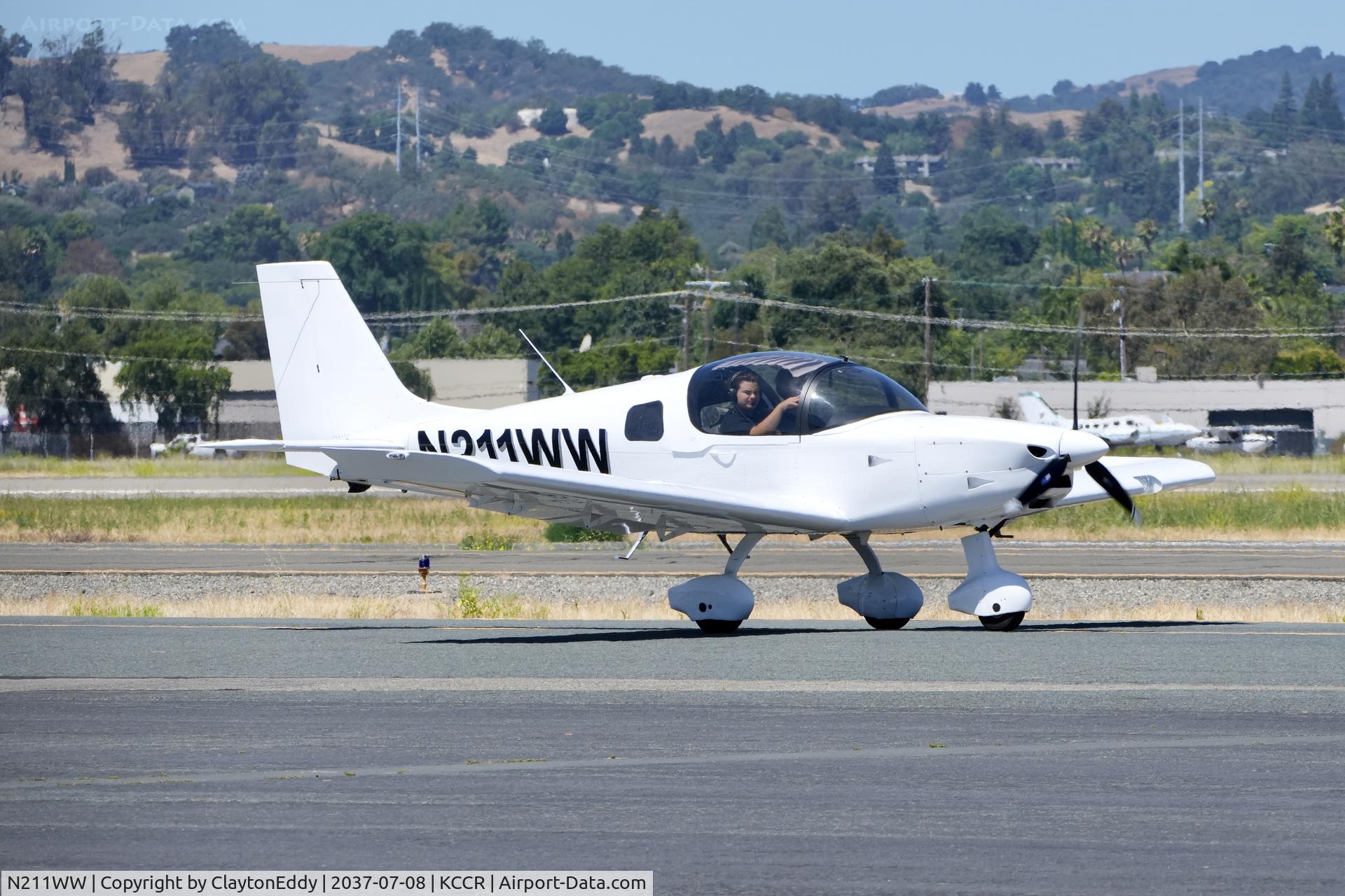 N211WW, 2024 Sliing Aircraft (Pty) LTD Sling LSA, c/n 423A, Buchanan Field Concord airport in California 2026