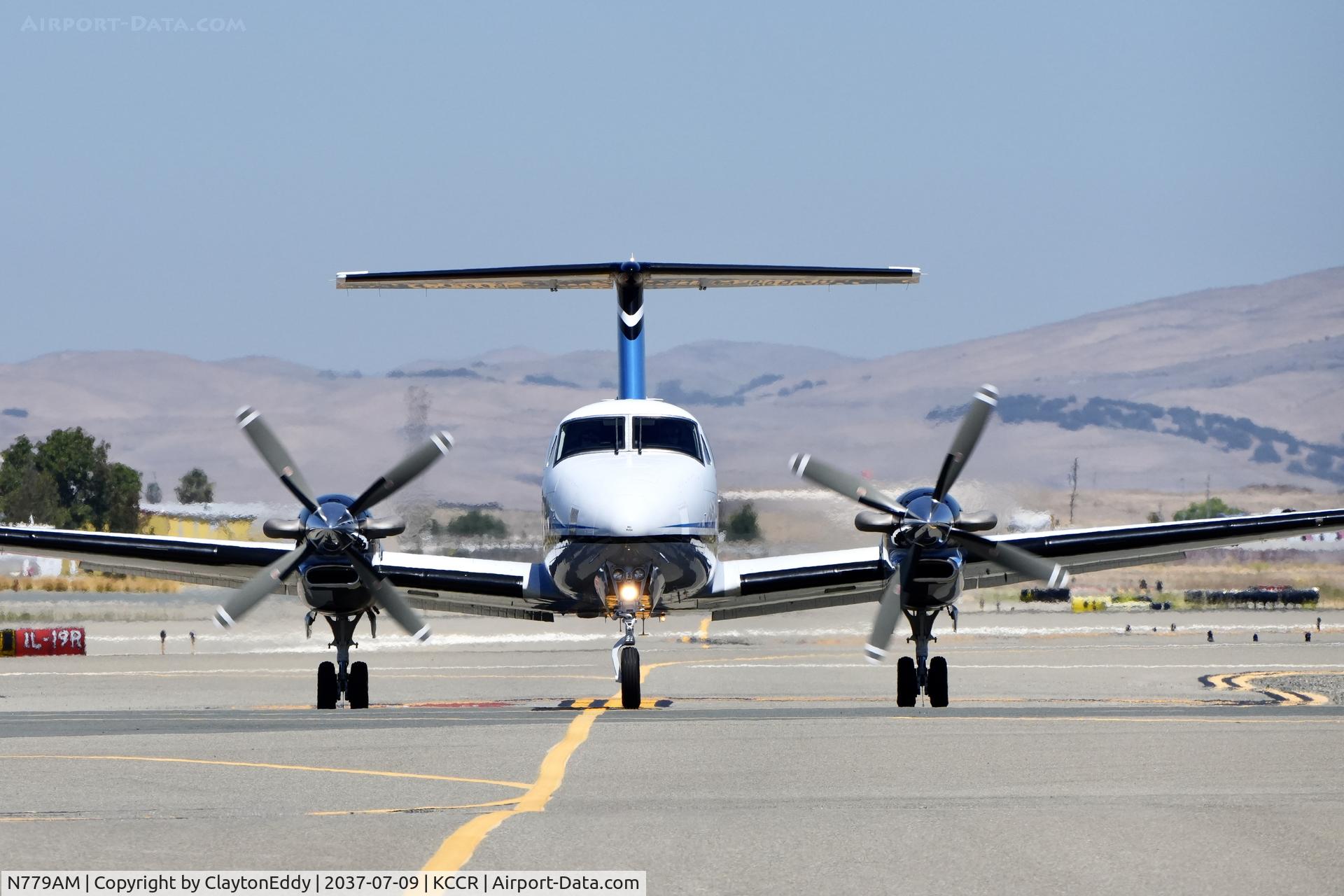 N779AM, 2019 Beechcraft B300 King Air 350i, c/n FL-1178, Buchanan Field Concord airport in California 2026
