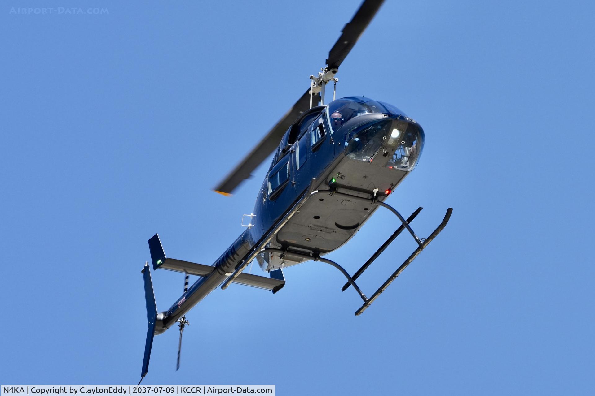 N4KA, 1993 Bell 206B-III, c/n 4285, Buchanan Field Concord airport in California 2026