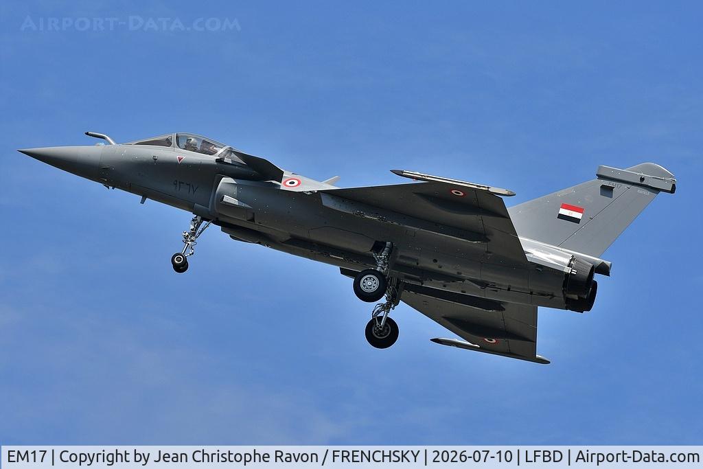 EM17, 2025 DASSAULT AVIATION RAFALE C, c/n EM17, Egypte Air Force