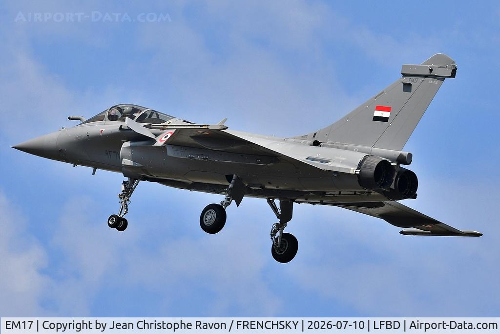 EM17, 2025 DASSAULT AVIATION RAFALE C, c/n EM17, Egypte Air Force