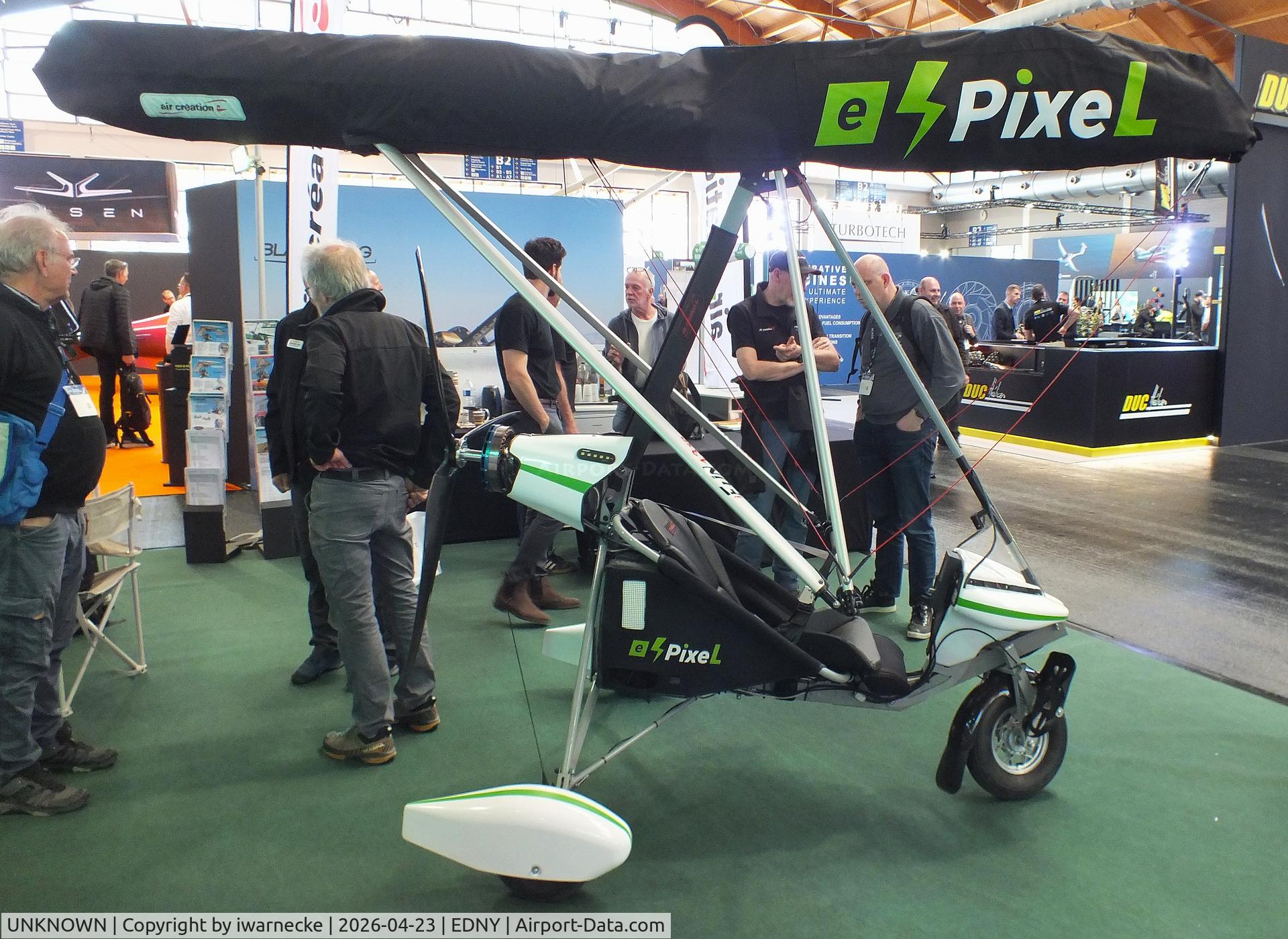 UNKNOWN, Air Creation iFun 13 / e-PixeL, c/n not found_AC iFun e-PixeL, Air Creation iFun 13 e-PixeL with electric motor at the AERO 2026, Friedrichshafen