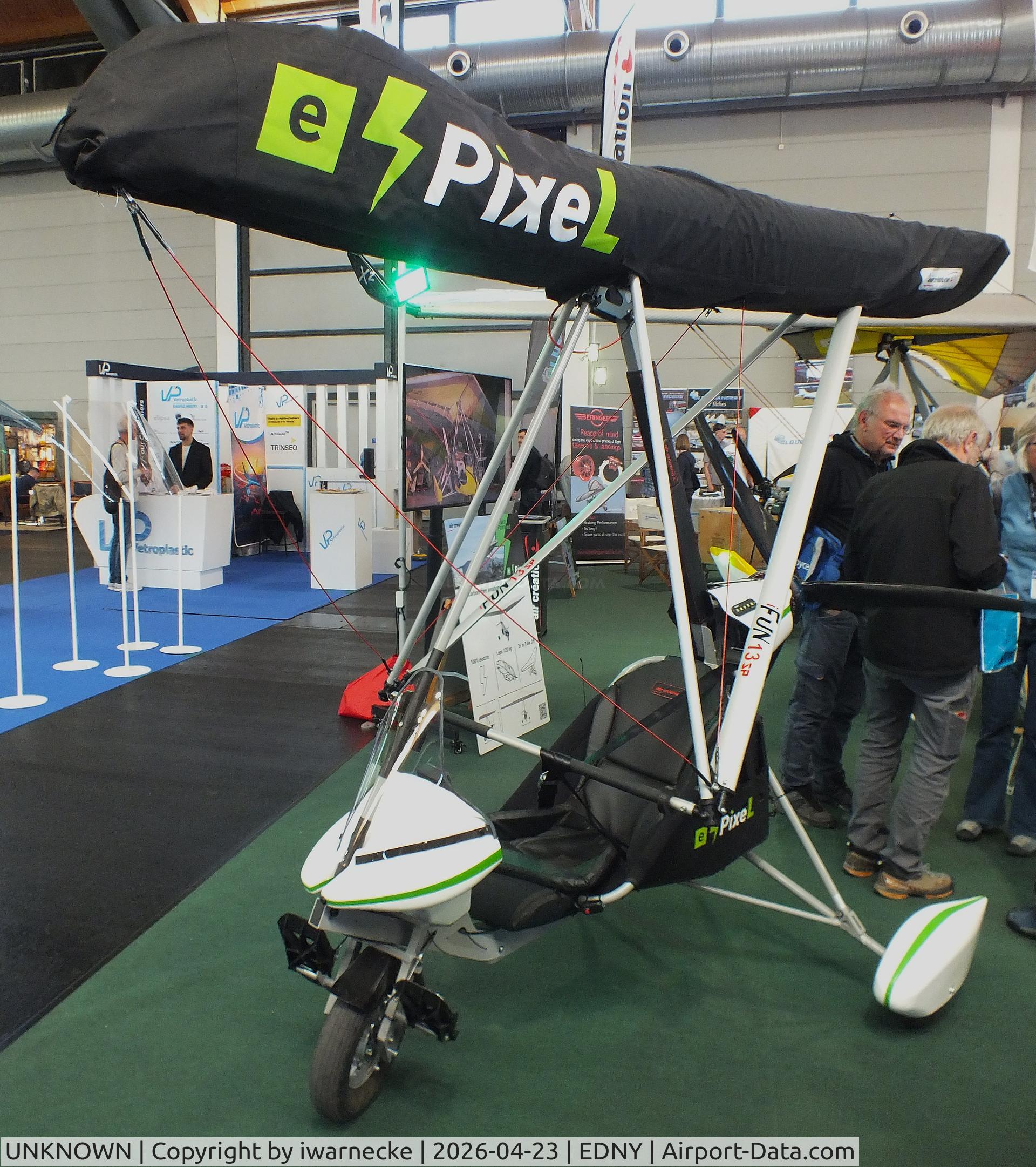 UNKNOWN, Air Creation iFun 13 / e-PixeL, c/n not found_AC iFun e-PixeL, Air Creation iFun 13 e-PixeL with electric motor at the AERO 2026, Friedrichshafen