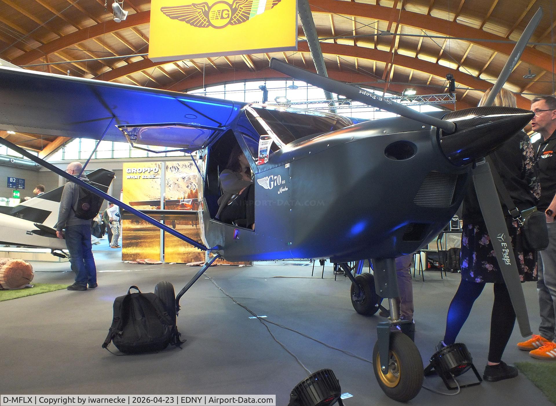 D-MFLX, Groppo G70 600 Maestro, c/n not found_D-MFLX, Nando Groppo G70 600 Maestro at the AERO 2026, Friedrichshafen