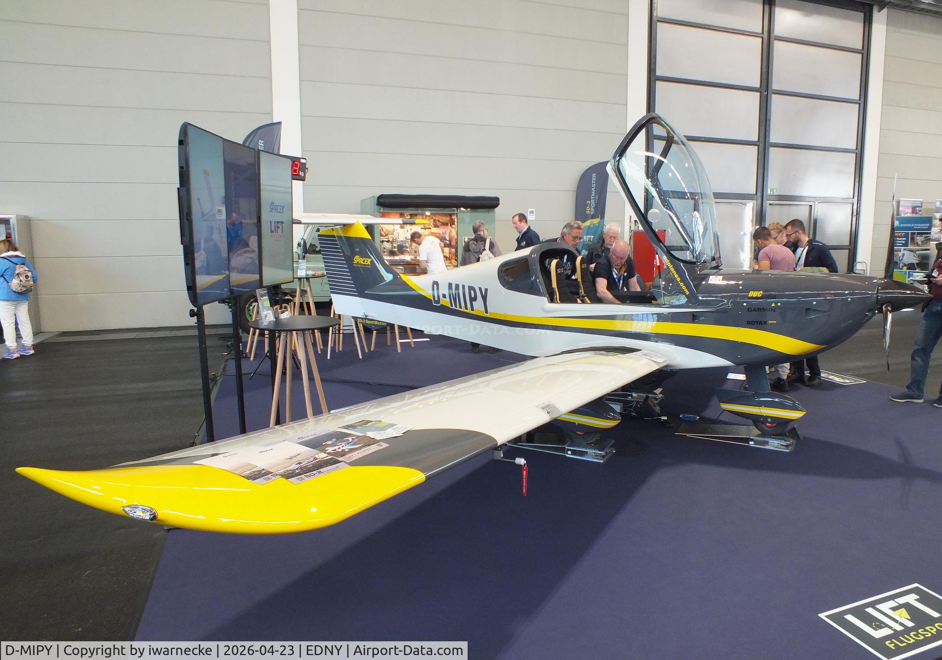 D-MIPY, Spacek SD-2 SportMaster, c/n 011, Spacek SD-2 SportMaster at the AERO 2026, Friedrichshafen
