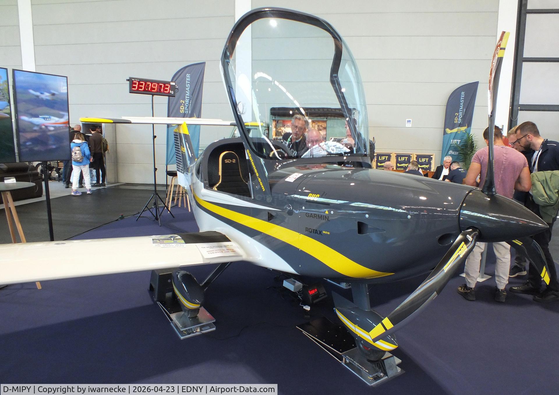 D-MIPY, Spacek SD-2 SportMaster, c/n 011, Spacek SD-2 SportMaster at the AERO 2026, Friedrichshafen