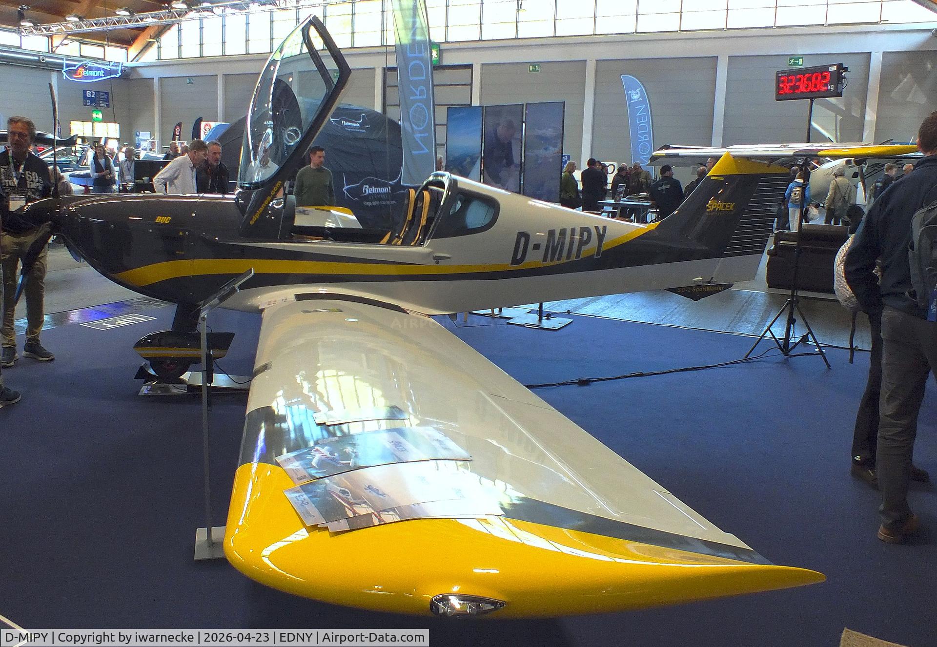 D-MIPY, Spacek SD-2 SportMaster, c/n 011, Spacek SD-2 SportMaster at the AERO 2026, Friedrichshafen