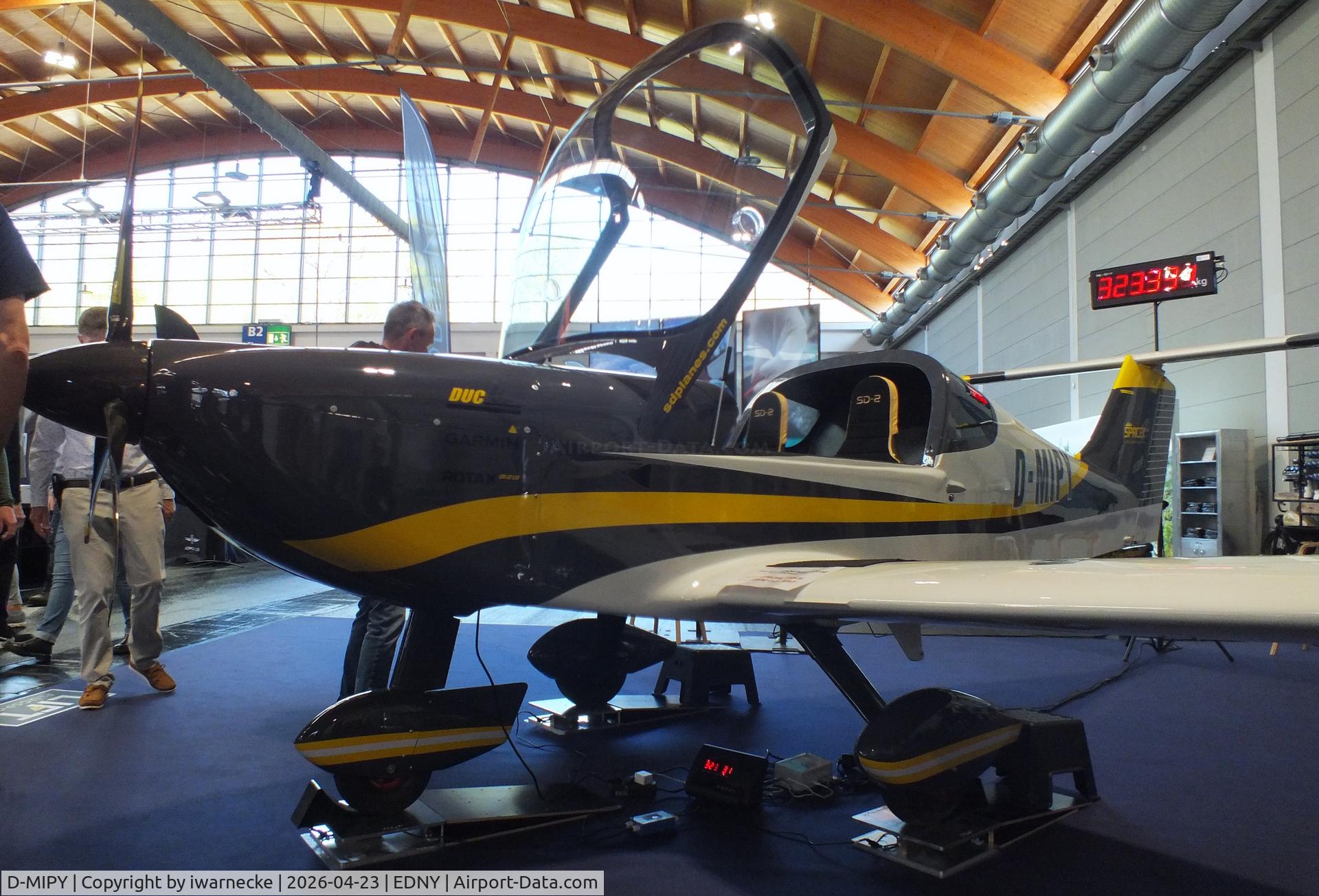 D-MIPY, Spacek SD-2 SportMaster, c/n 011, Spacek SD-2 SportMaster at the AERO 2026, Friedrichshafen