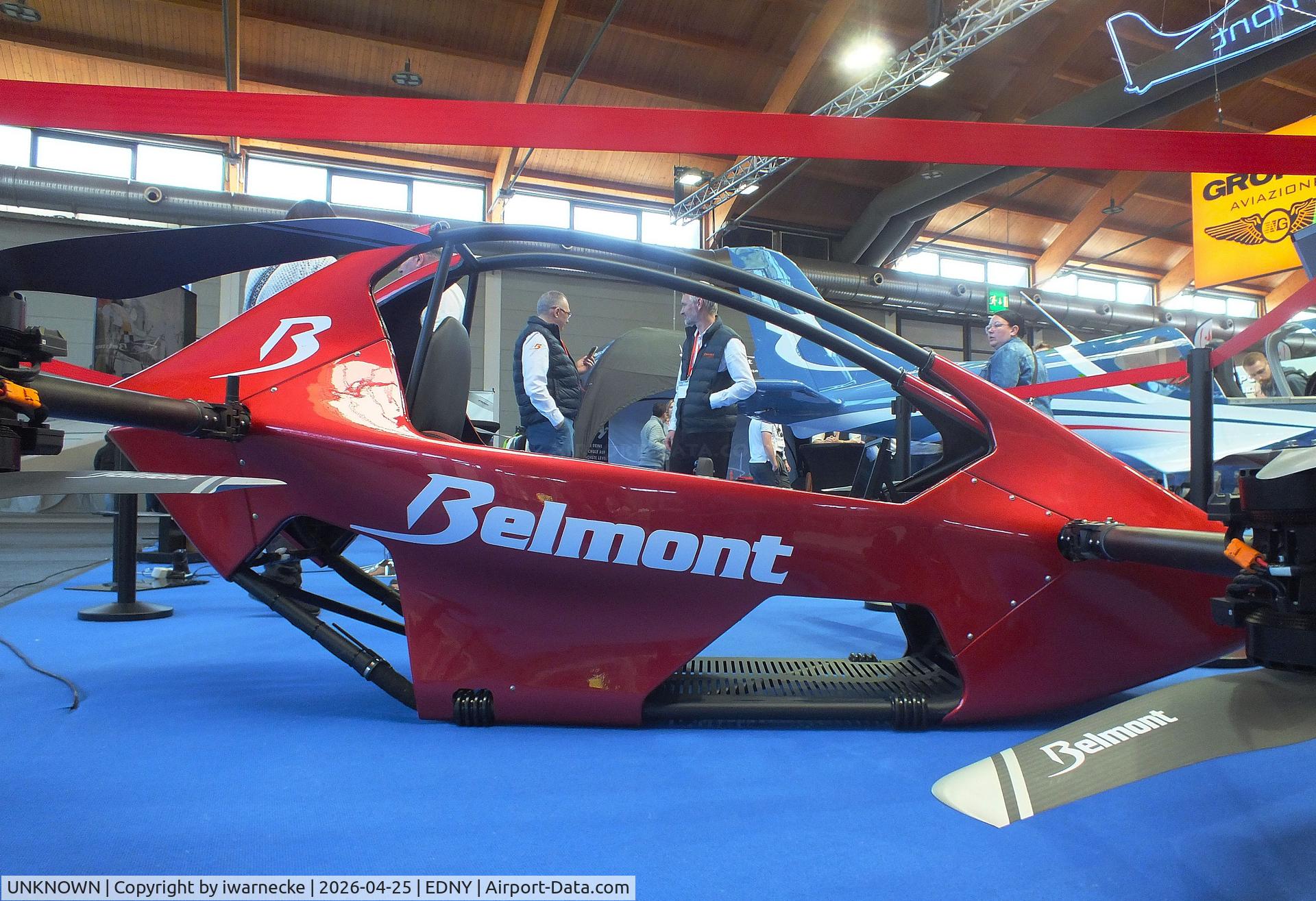 UNKNOWN, 2026 Belmont S-Zero, c/n 01, Belmont S-Zero E-VTOL with 8 electric motors at the AERO 2026, Friedrichshafen